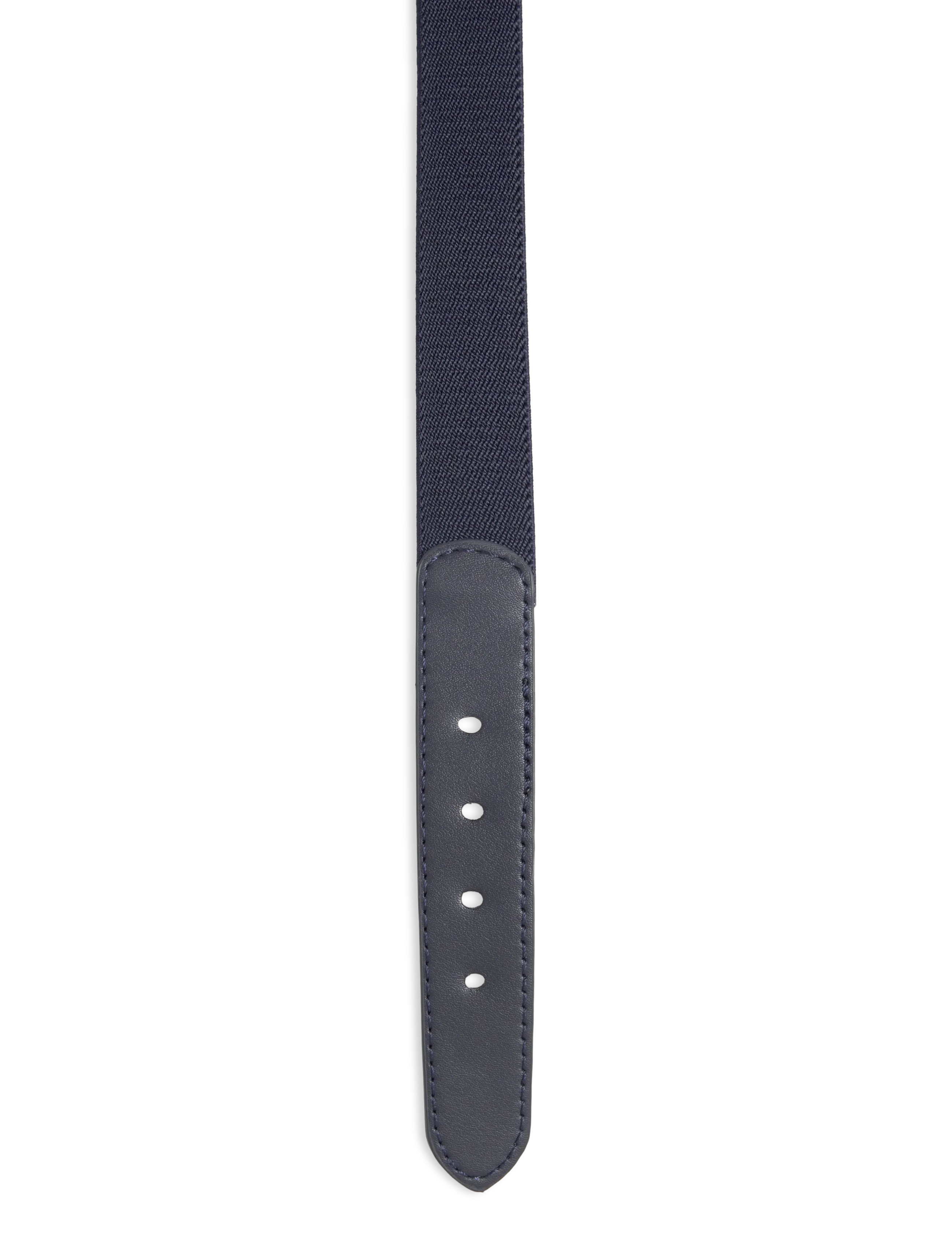 Mango - Appliqué elastic belt - bælter - navy - 2