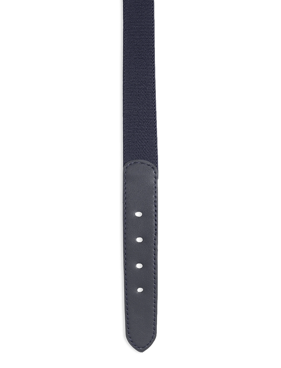 Mango - Appliqué elastic belt - bælter - navy - 2
