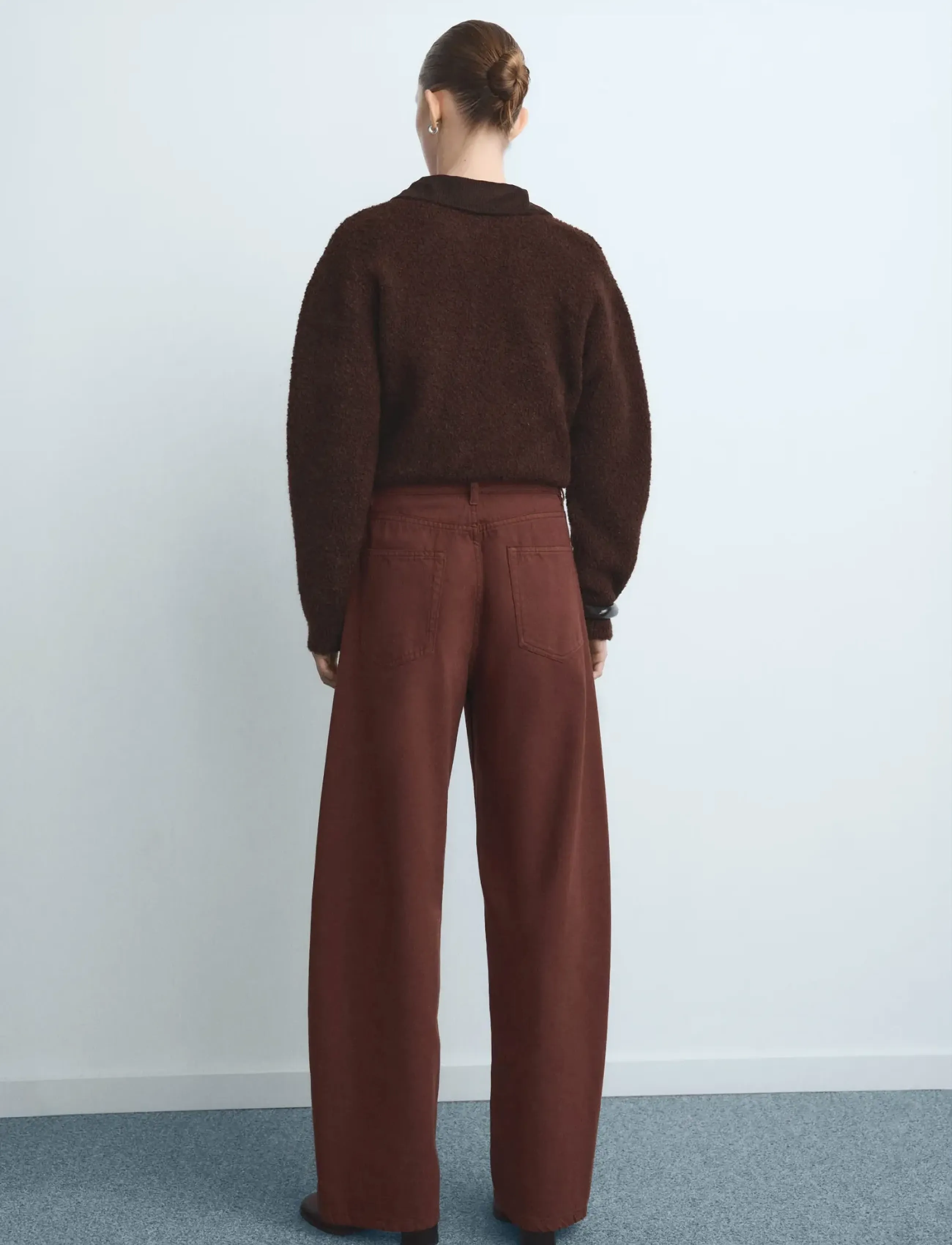 Mid-Rise Balloon Jeans 2
