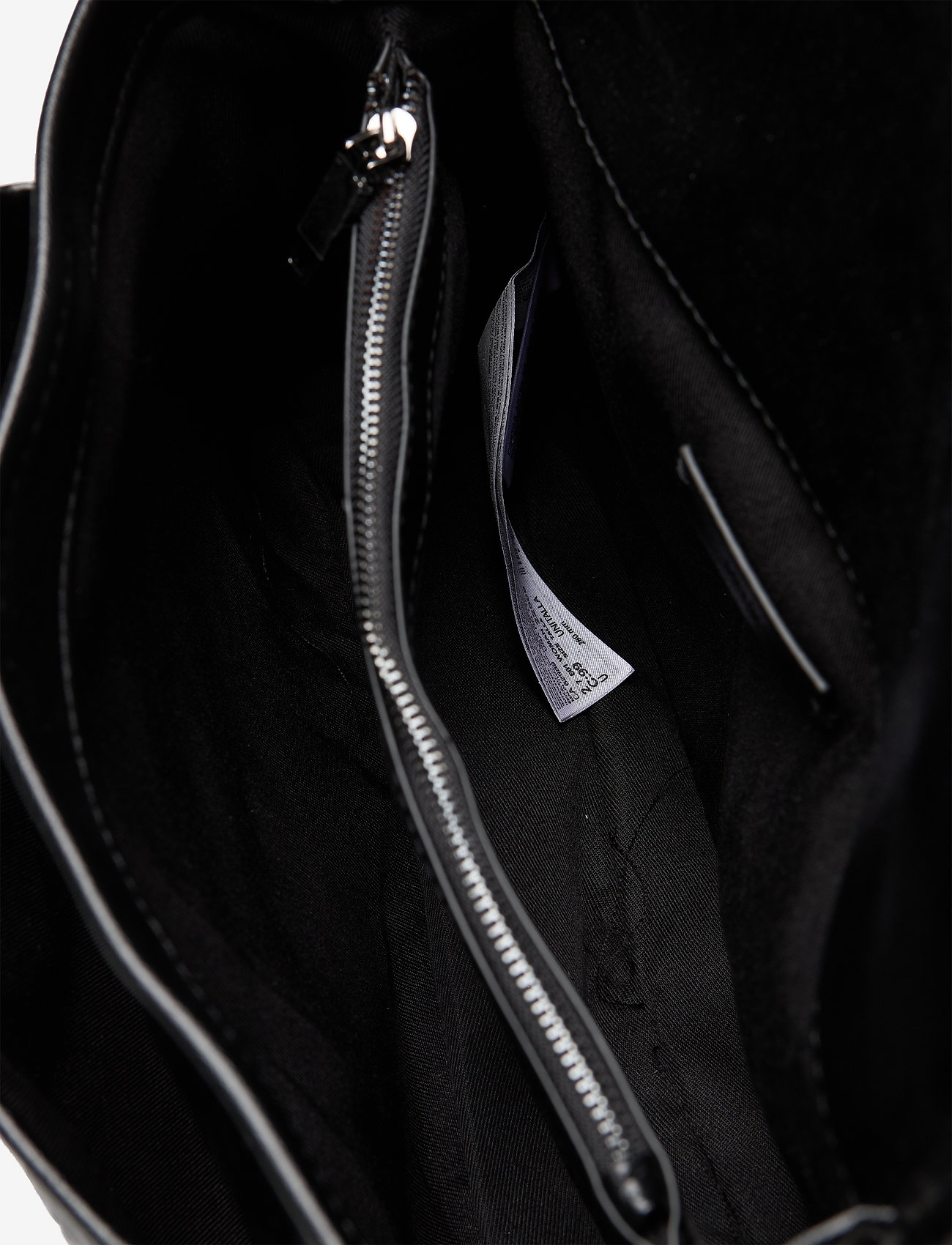 Mango - Seam flap bag - black - 3