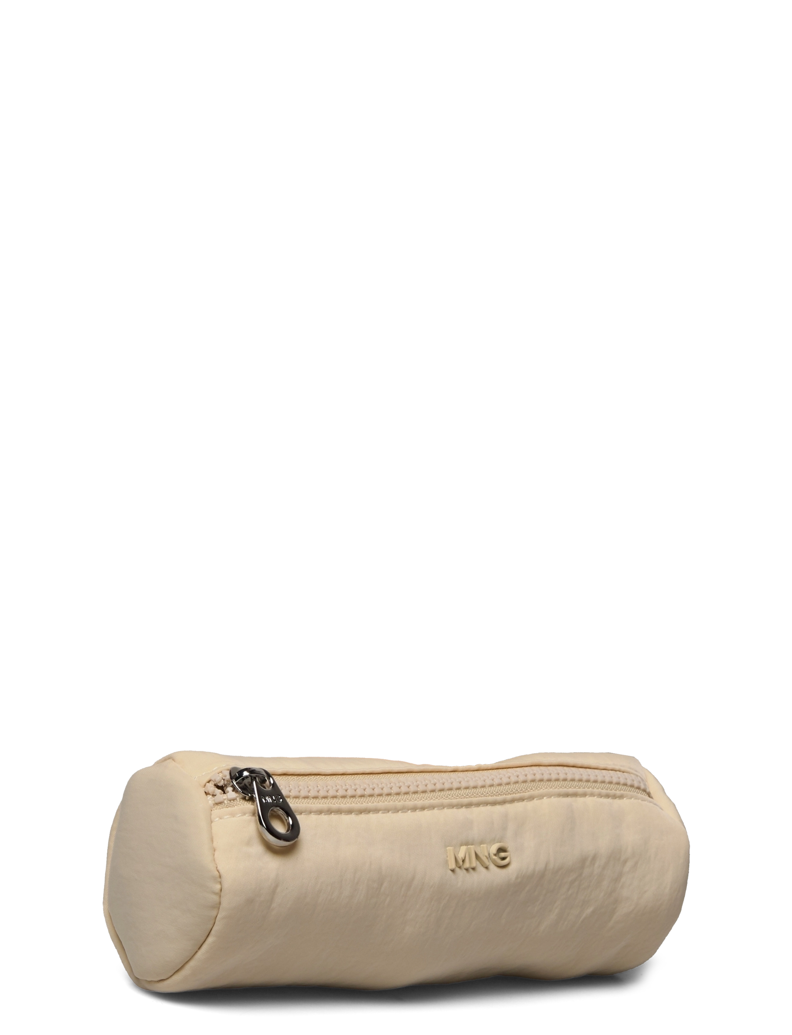 Mango - Zipped toiletry bag with logo - ecru - 4