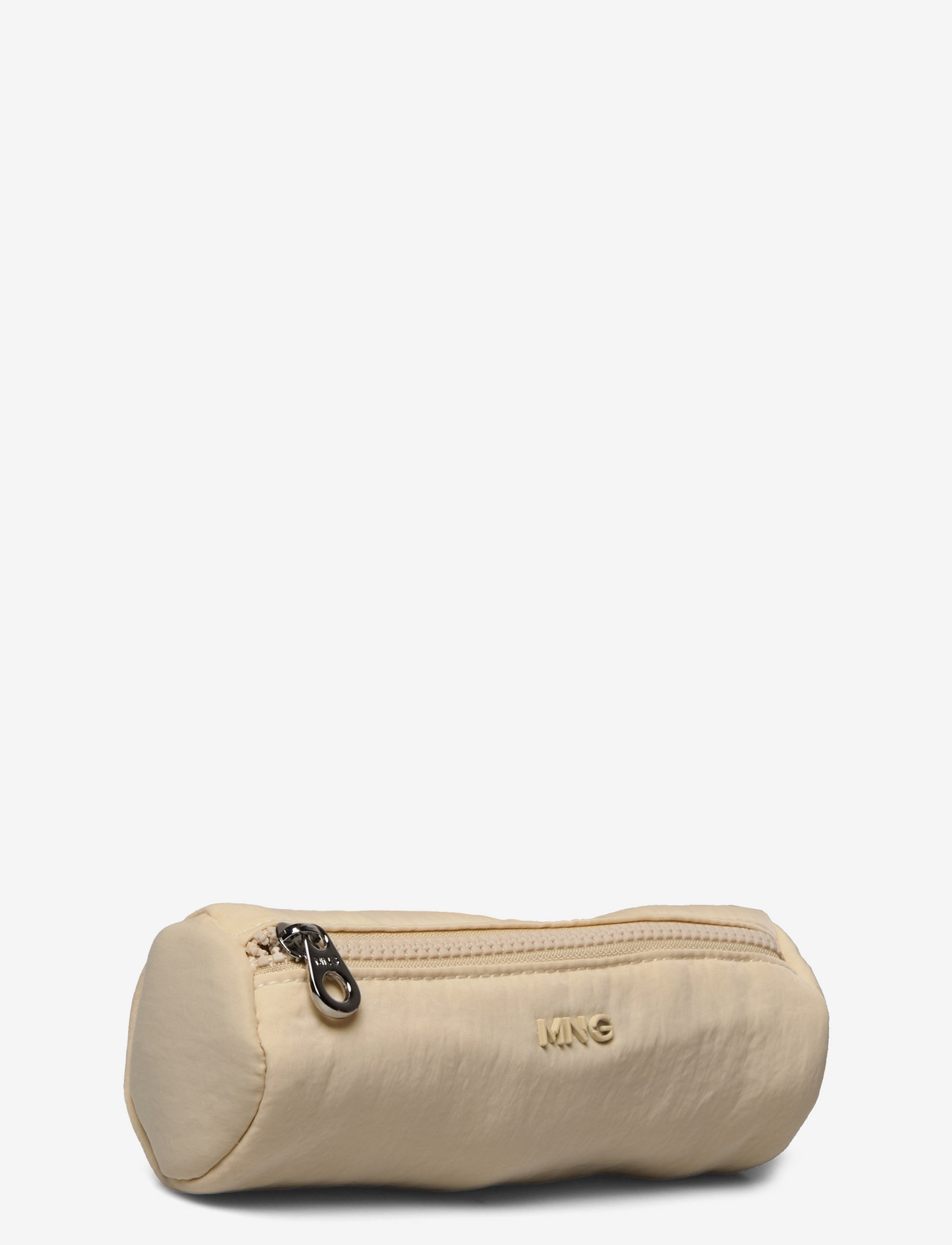Mango - Zipped toiletry bag with logo - ecru - 5