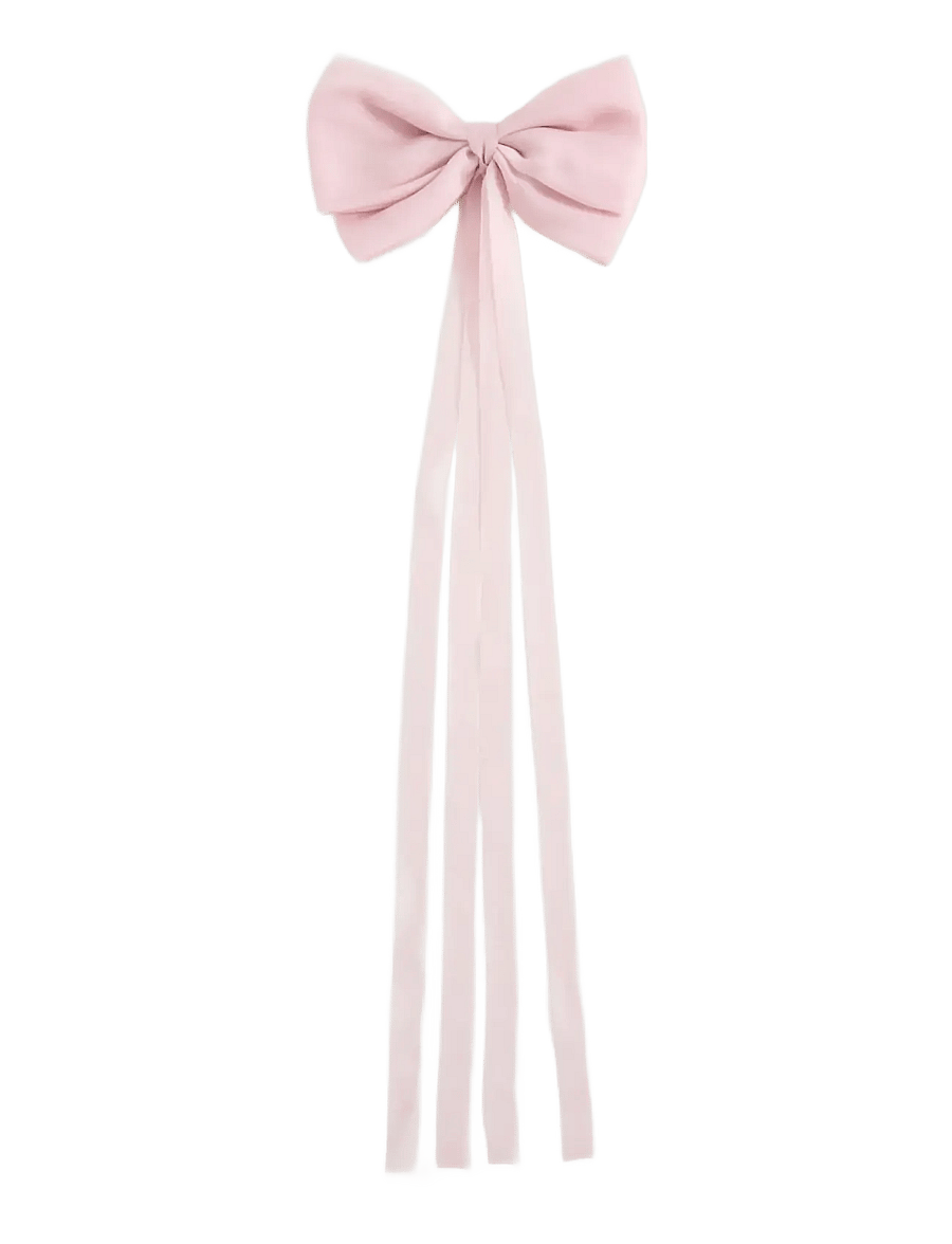 Mango - Hair clip with maxi bow - hårklämmor - lt-pastel pink - 0