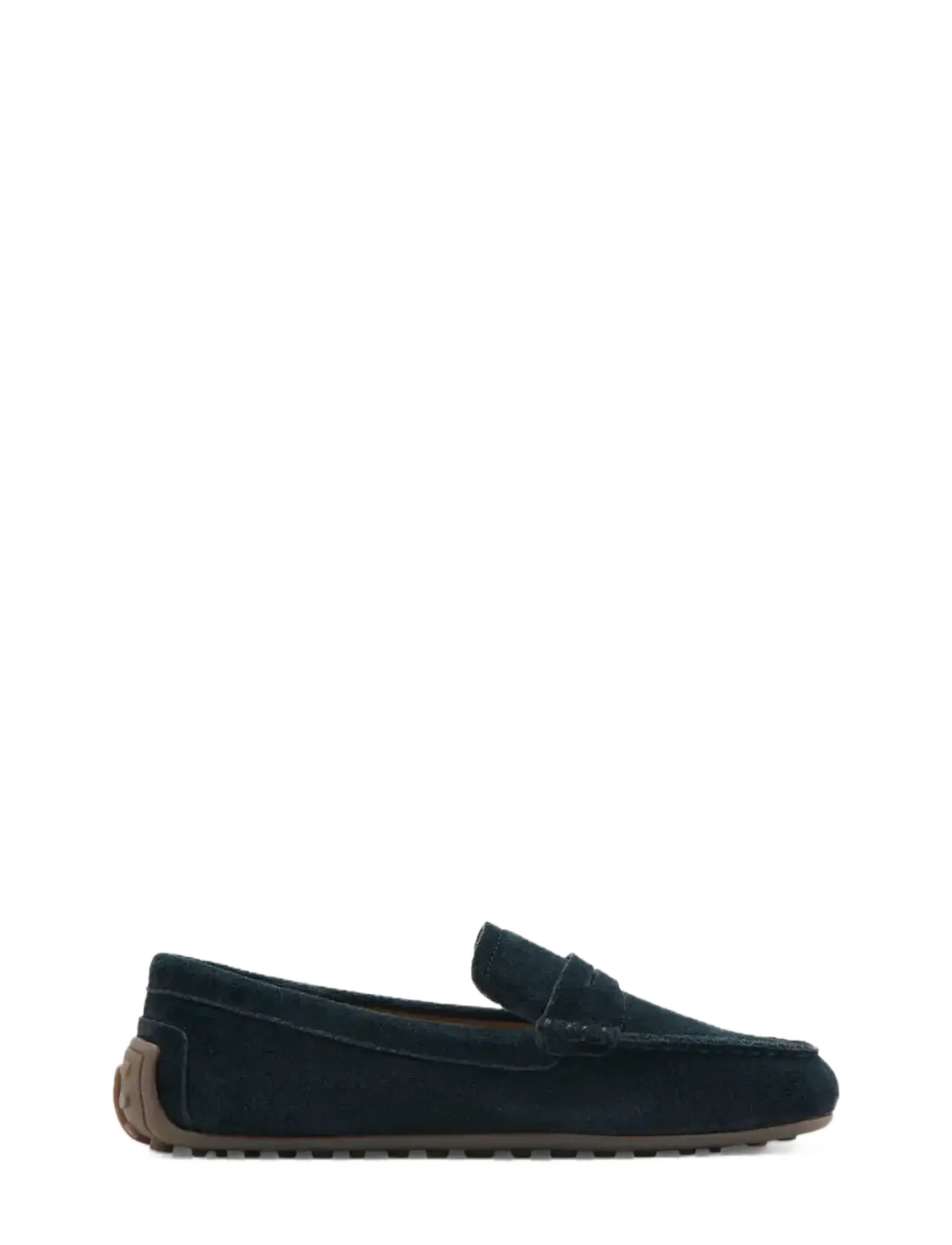 MANGO Leder Loafers Navy - 37 - Kinder