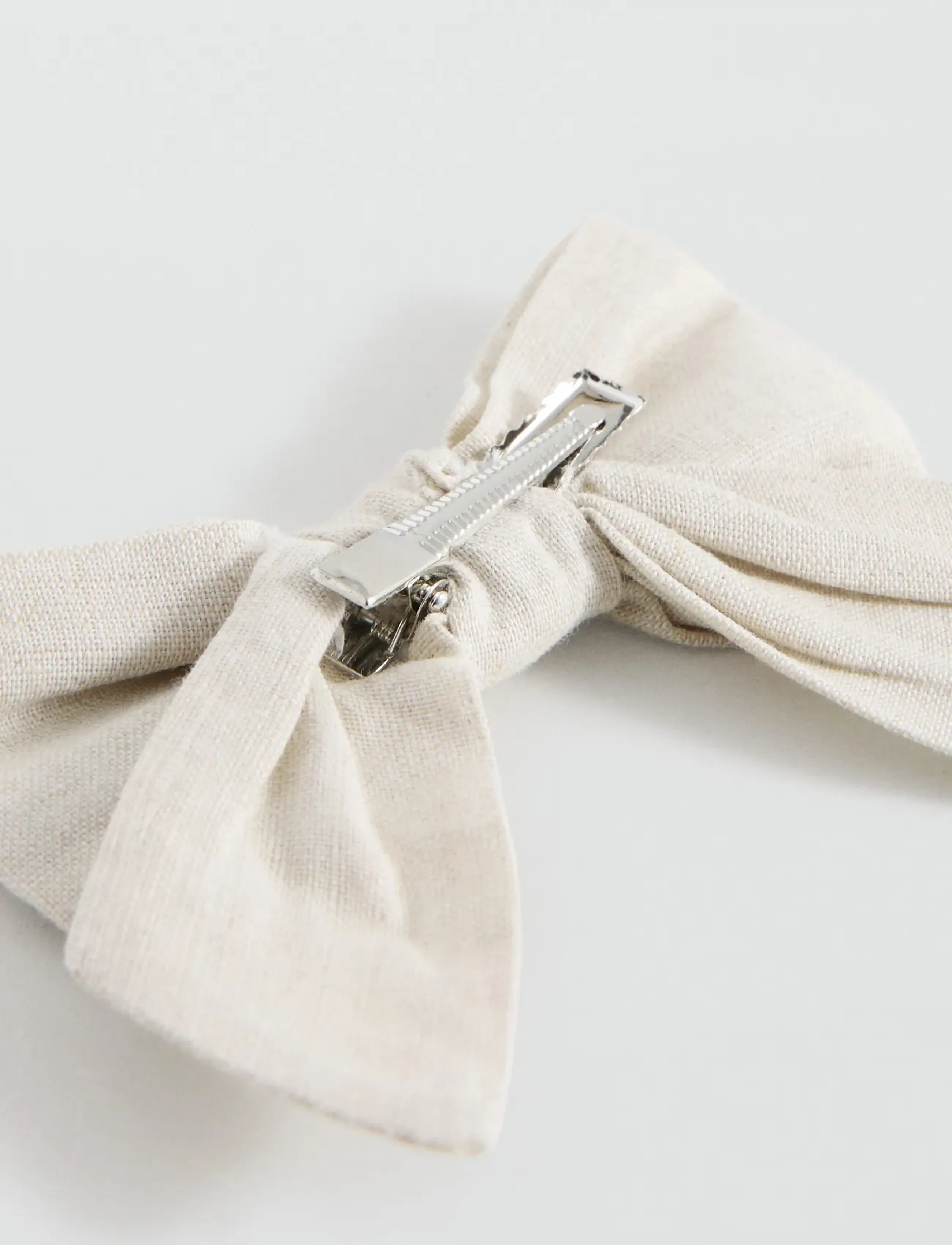 Mango - Bow hairclip - hårklämmor - lt pastel brown - 1