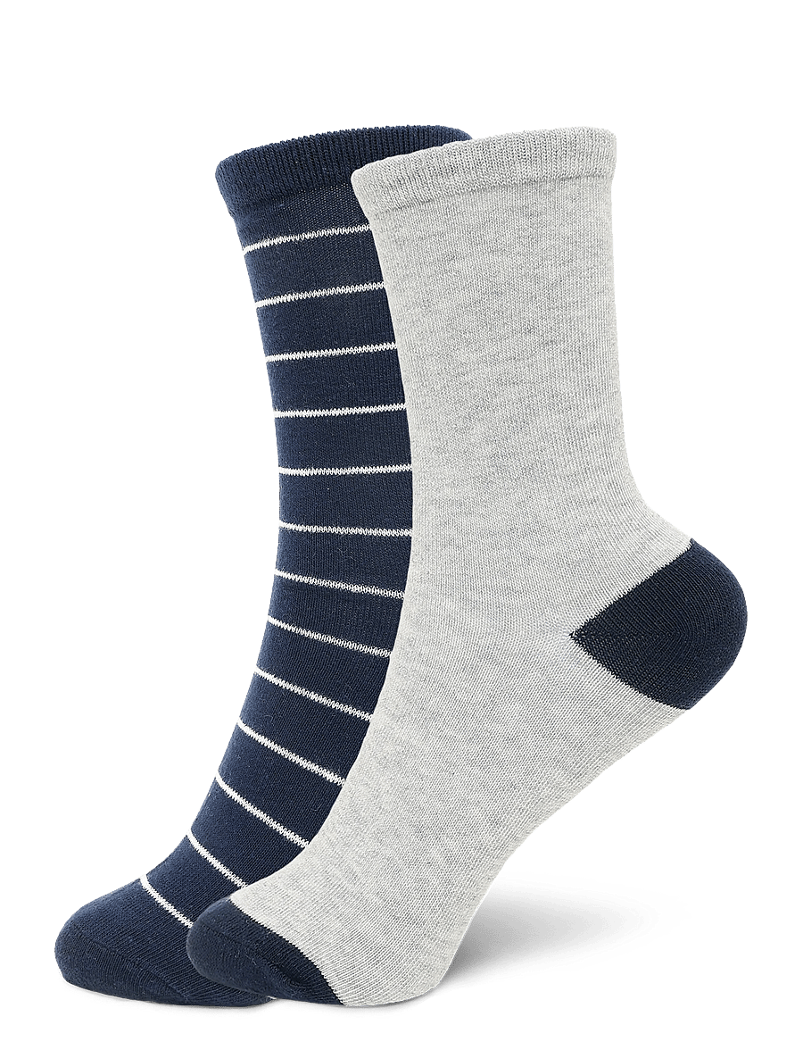 Mango - 2 pack mixed socks - strumpor - navy - 0