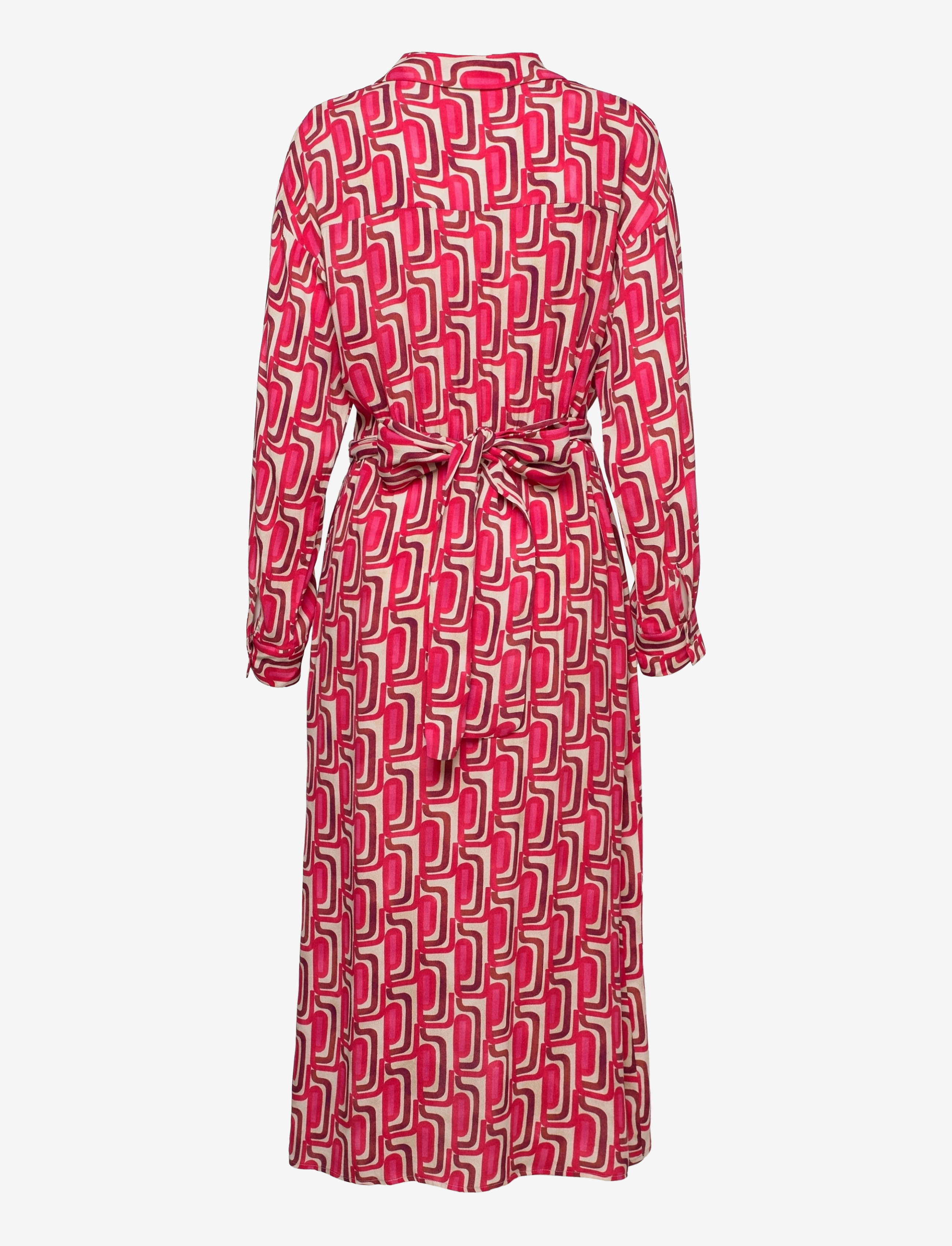 Mango - CHAIN - slå-om-kjoler - red - 1