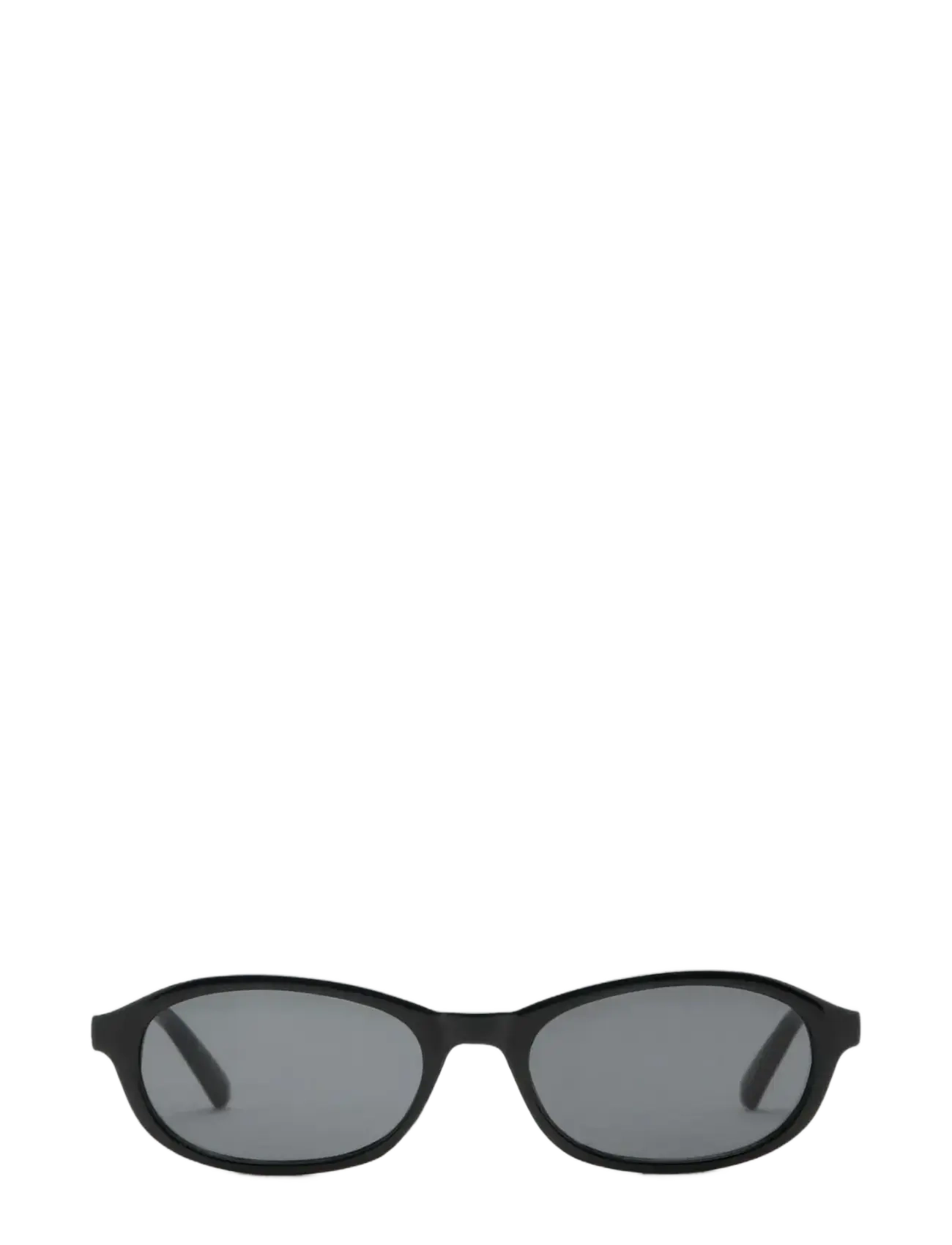 Mango Semi-Transparent Frame Sunglasses, One Size, Black, Solbriller > Solbriller Med Rundt Stel, Dame
