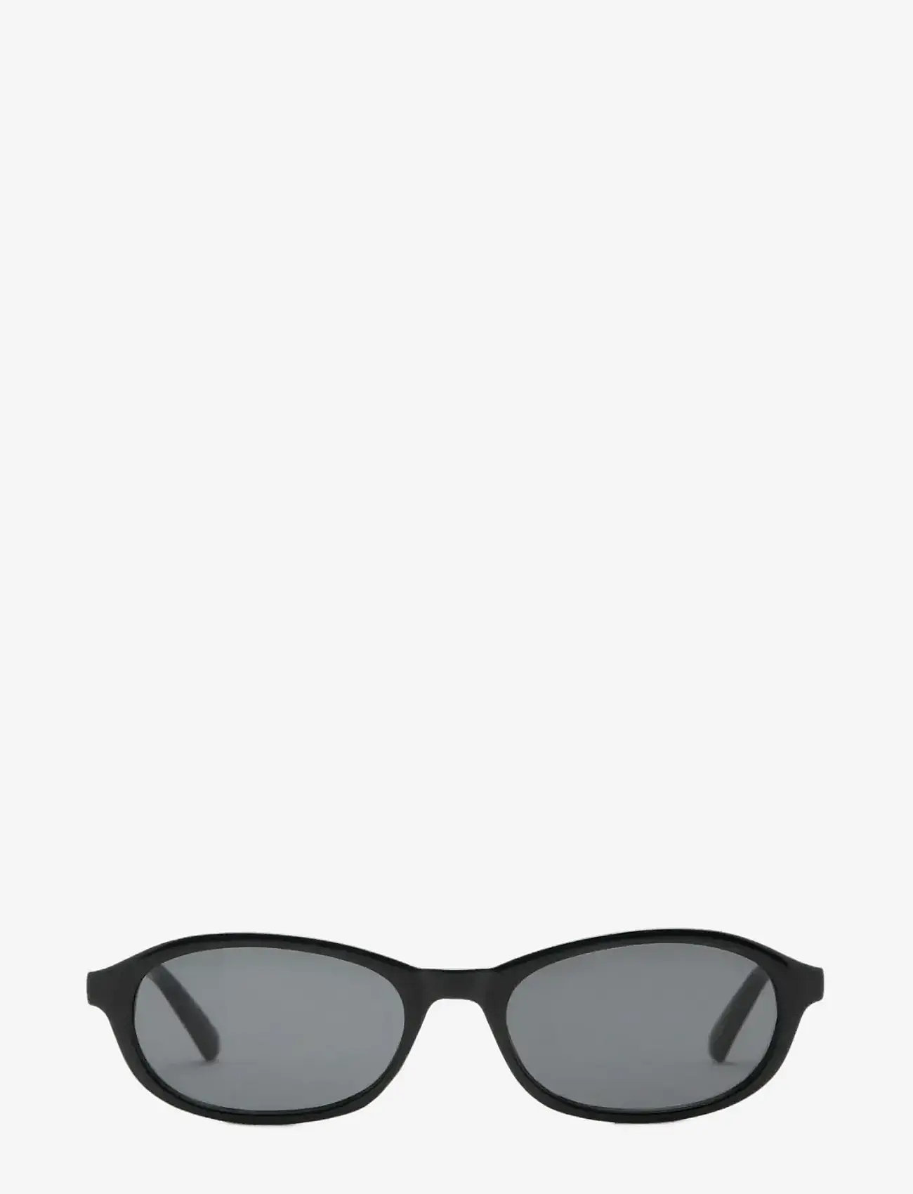 Mango - Semi-transparent frame sunglasses - rund form - black - 0