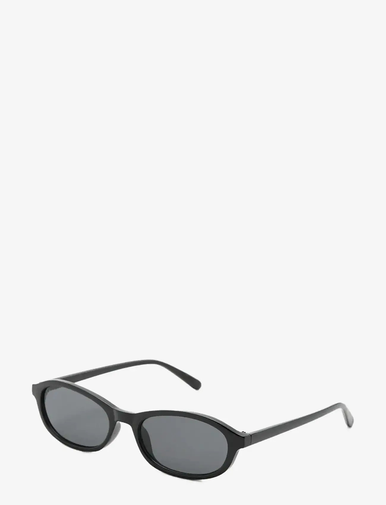Mango - Semi-transparent frame sunglasses - rund form - black - 1