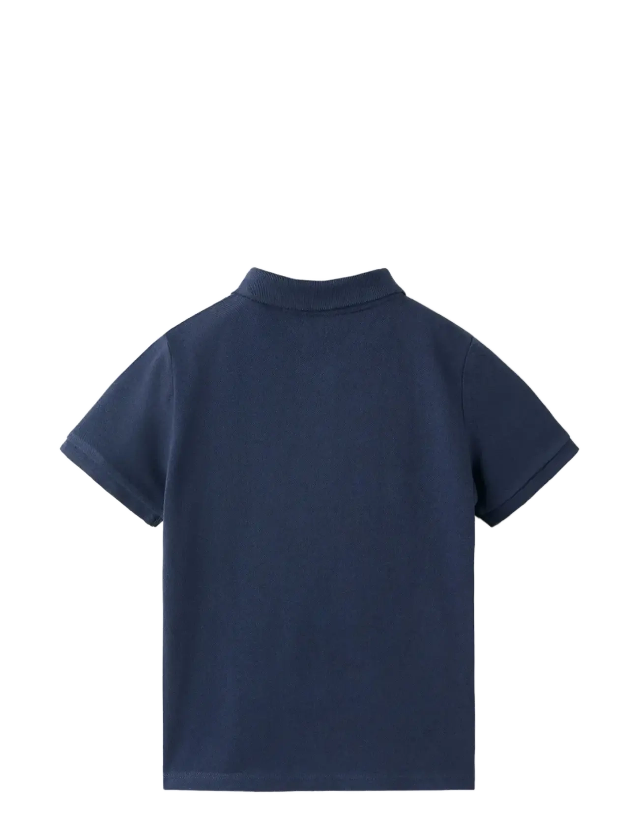 Mango - Short-sleeved cotton polo shirt - lyhythihaiset - navy - 1