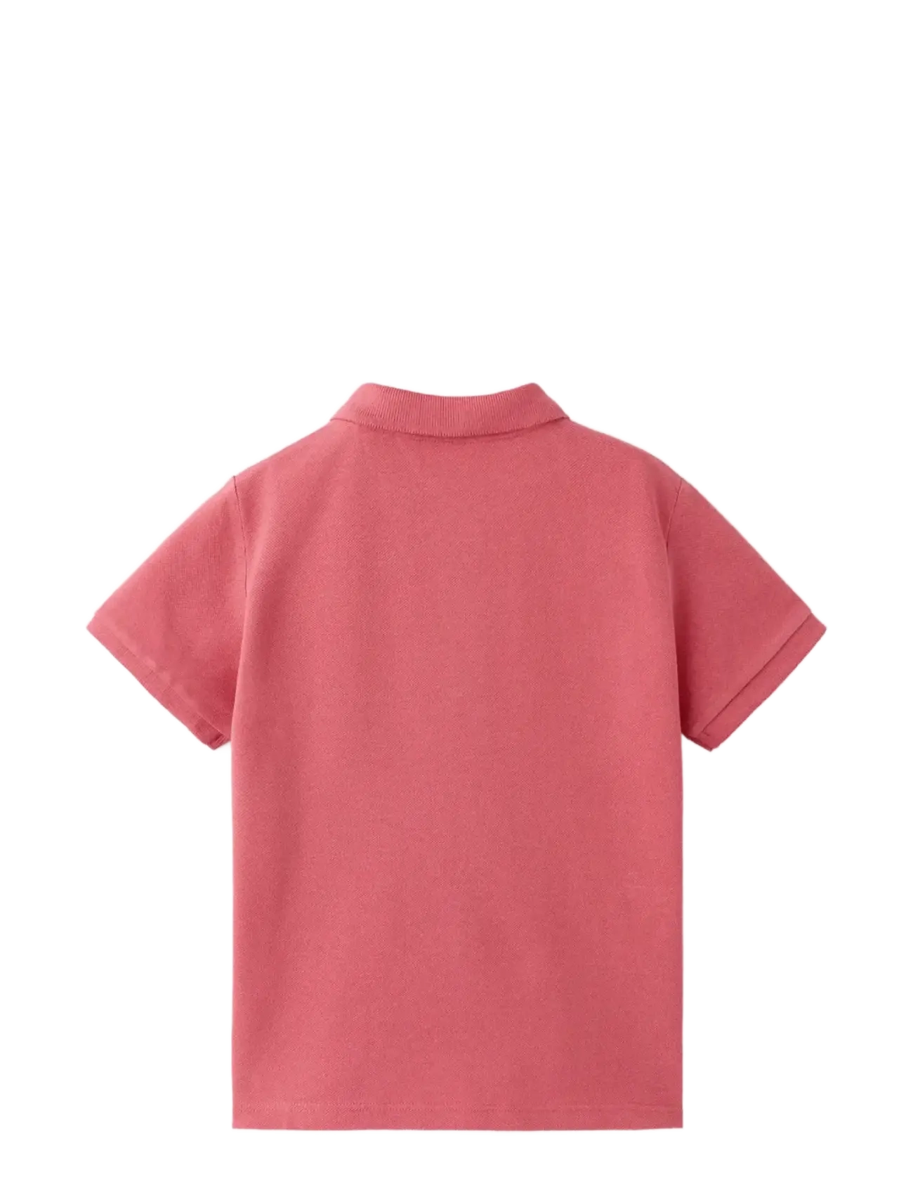 Mango - Short-sleeved cotton polo shirt - kortärmade pikéer - red - 1
