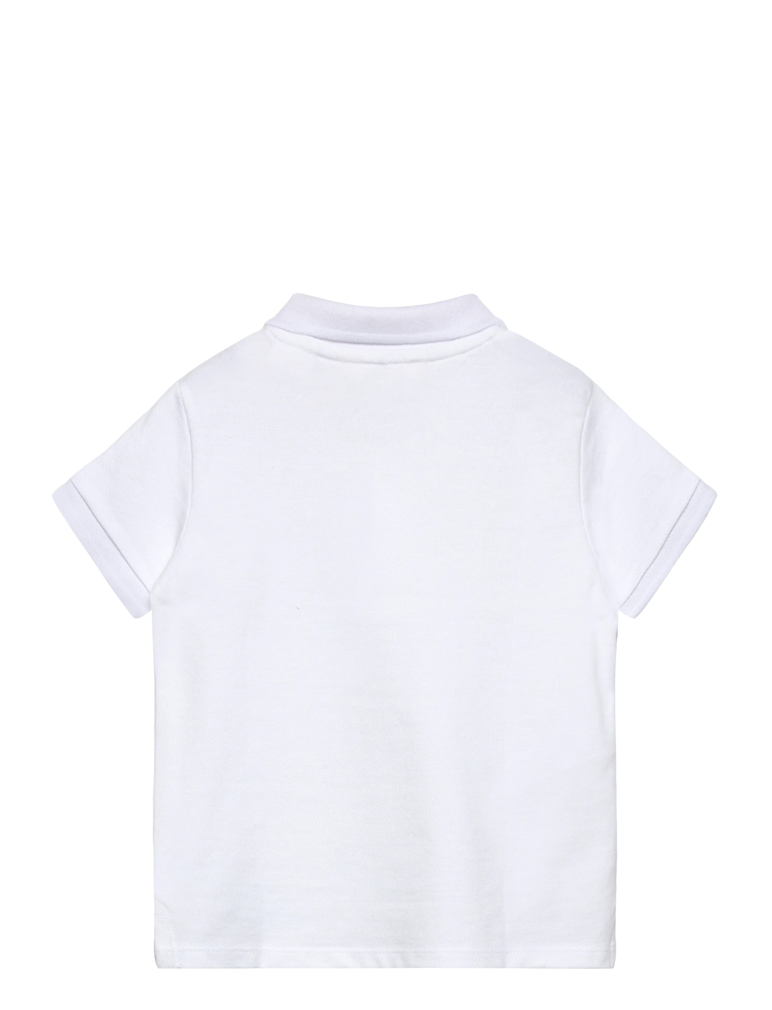 Mango - Short-sleeved cotton polo shirt - kortärmade pikéer - white - 1