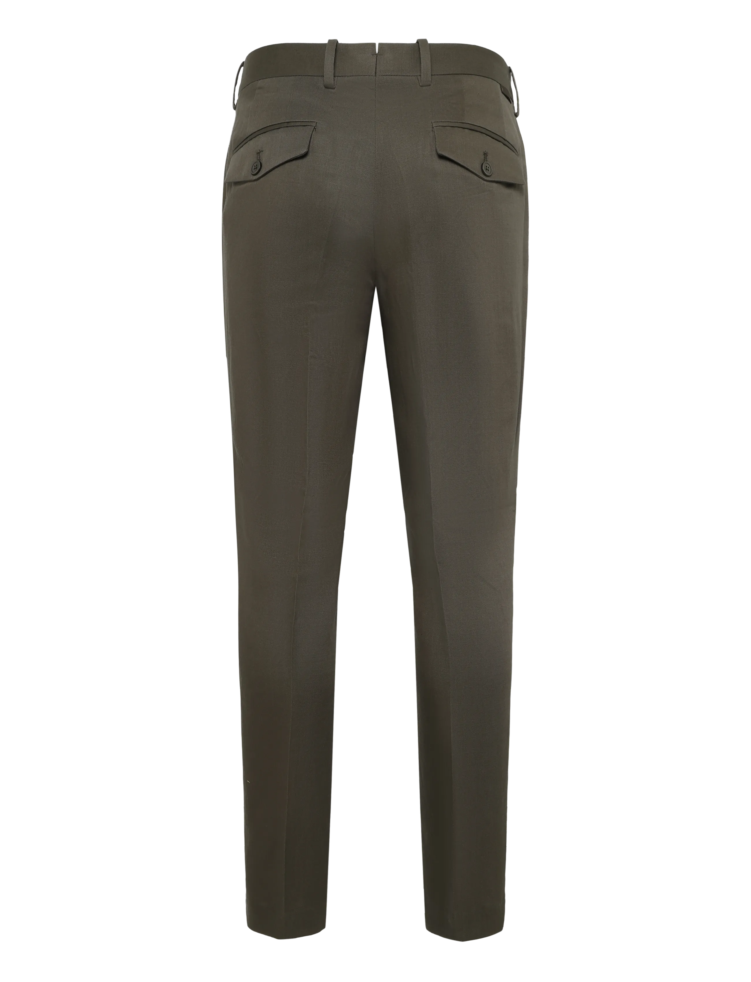 Mango - Slim-fit lyocell linen trousers - linen trousers - medium brown - 2