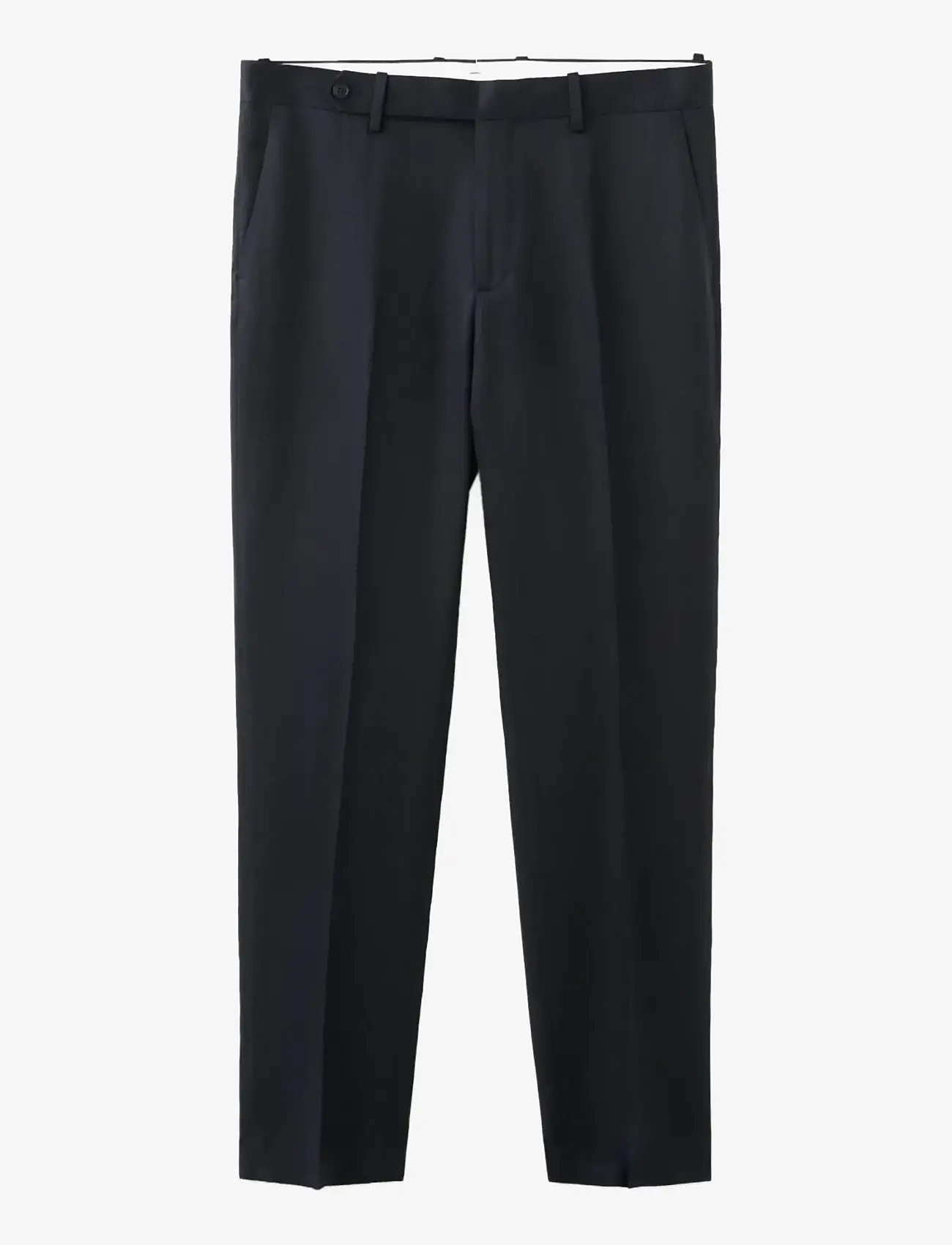 Mango - Slim-fit lyocell linen trousers - linased püksid - navy - 1