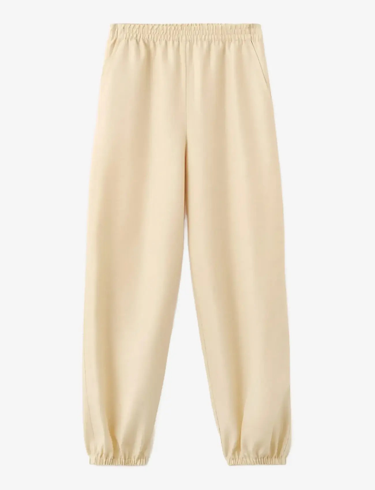 Mango - Lyocell harem trousers - barrelbyxor - light beige - 1