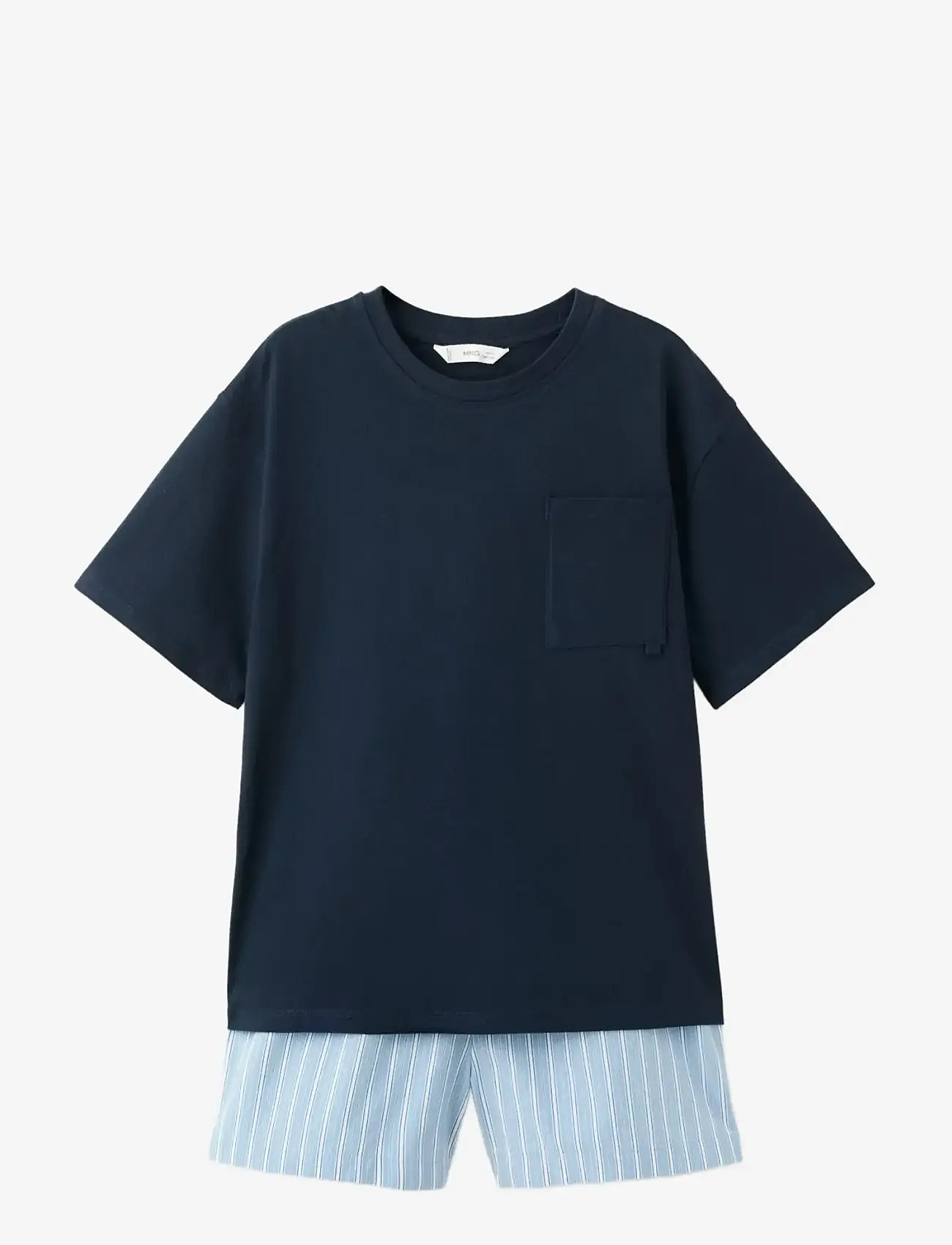 Mango - Short pyjama set - pyjamassæt - navy - 0