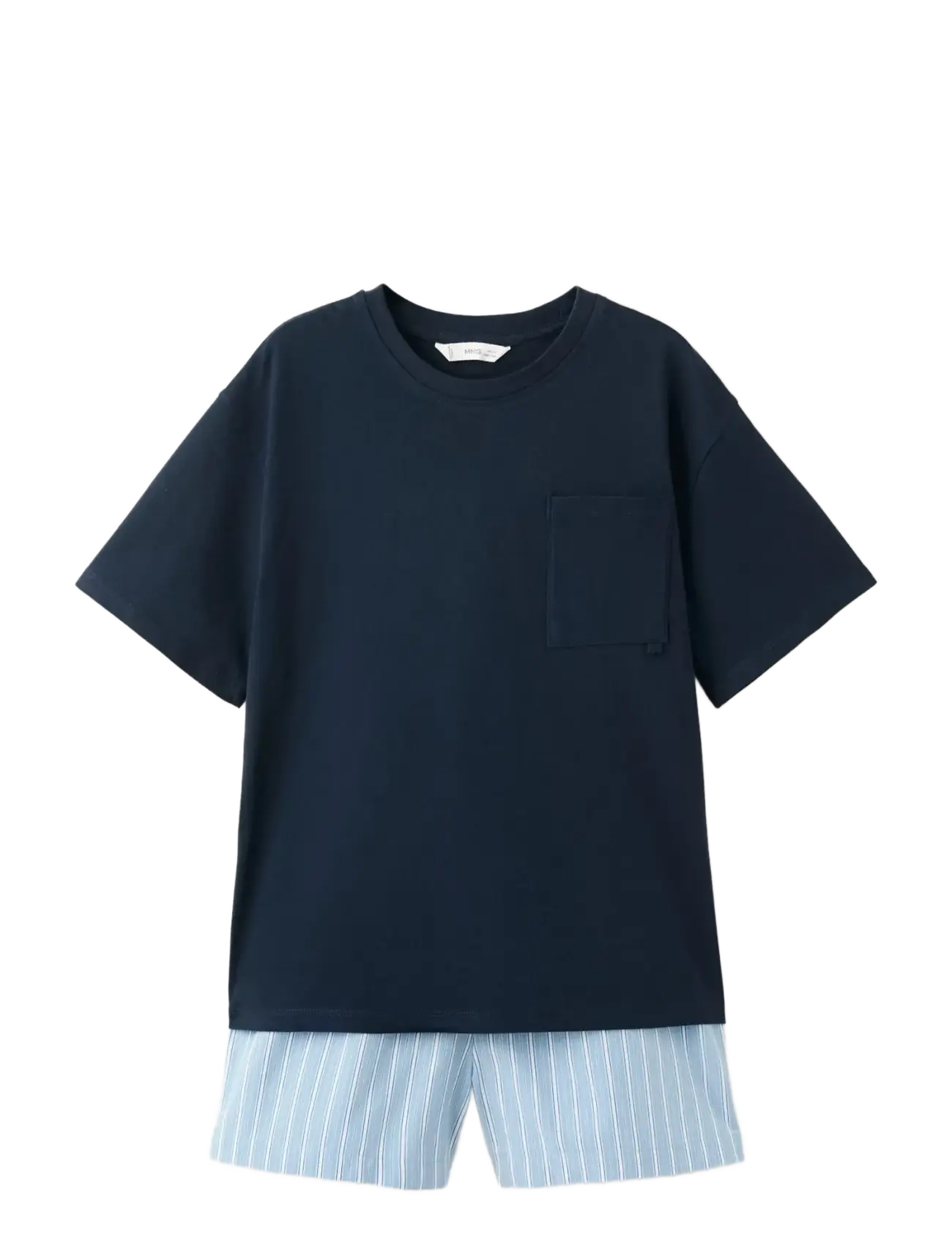Mango Short pyjama set - Setit - NAVY / navy