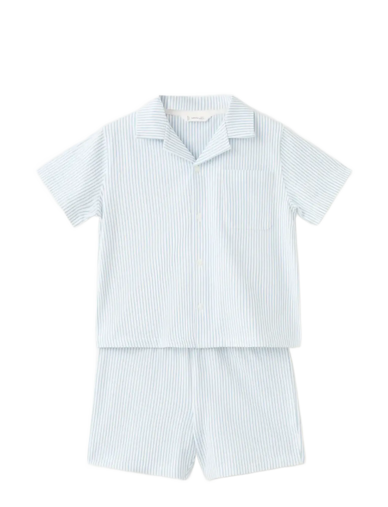 Mango Striped short pyjamas - Julkalender - MEDIUM BLUE / blue