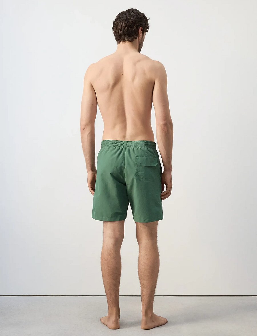 Mango - Basic drawstring swimsuit - badehose - beige - khaki - 2