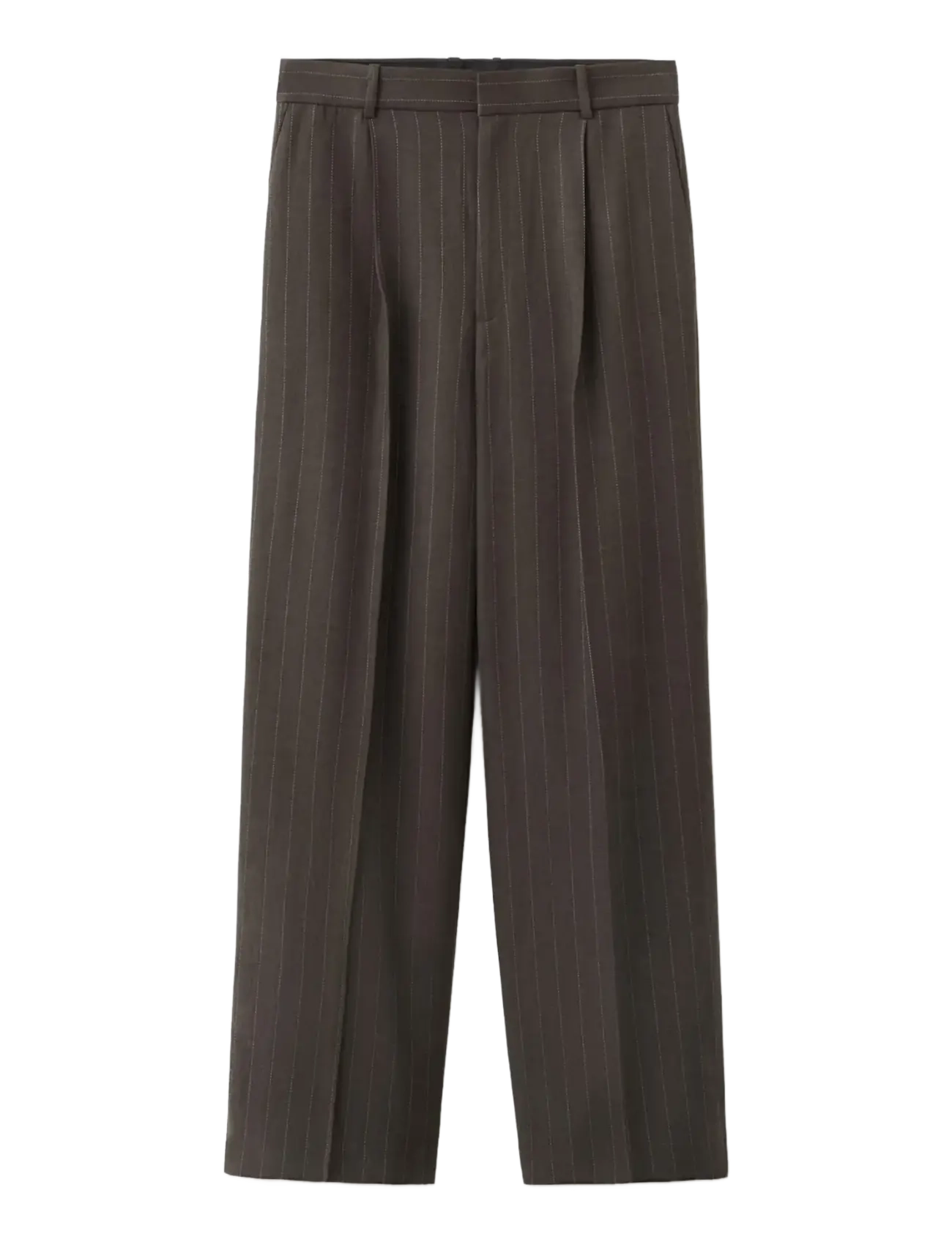 MANGO Lyocell Anzug Hosen Braun - 34 - Damen