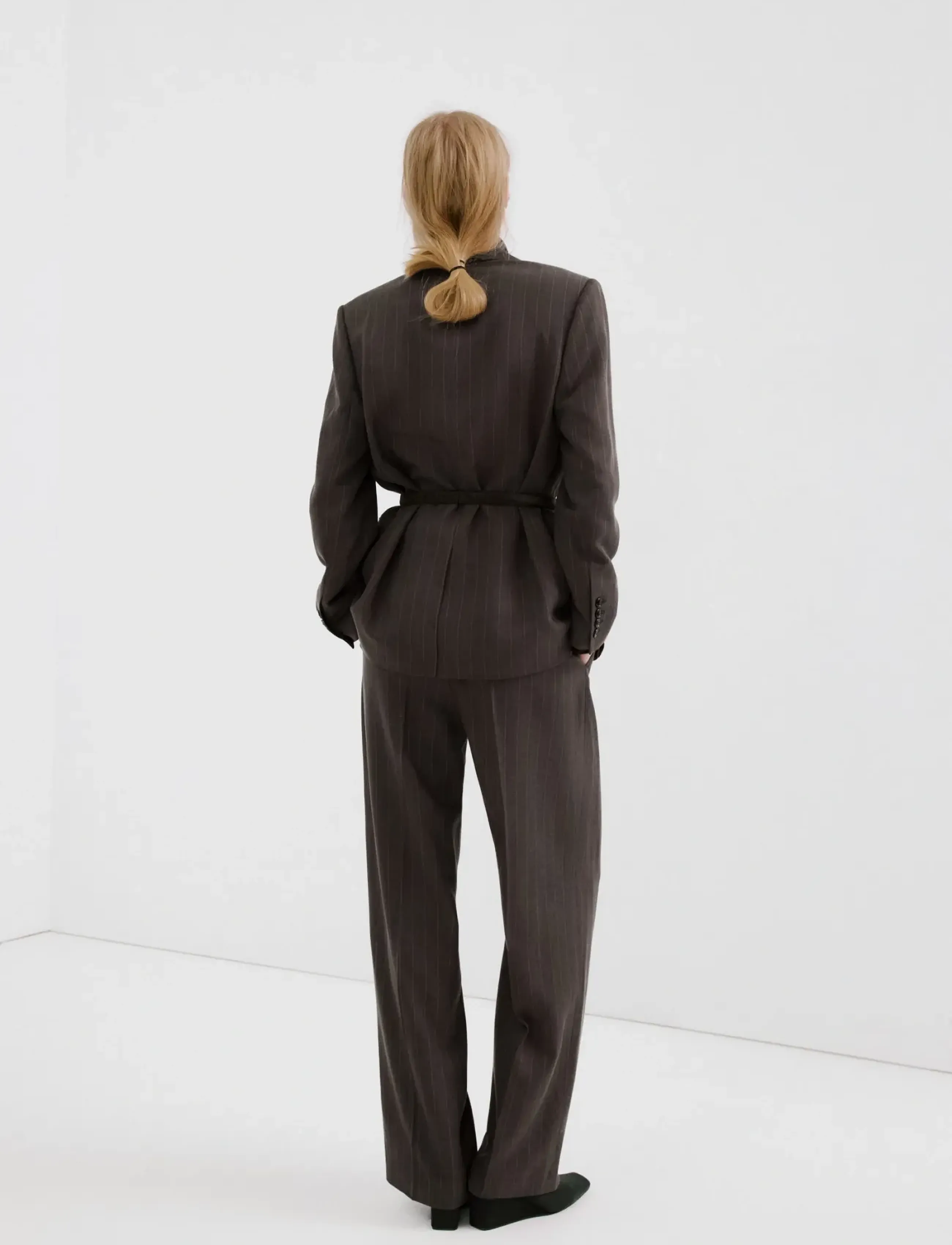 MANGO Lyocell Suit Trousers kostymbyxor dam – bild 2