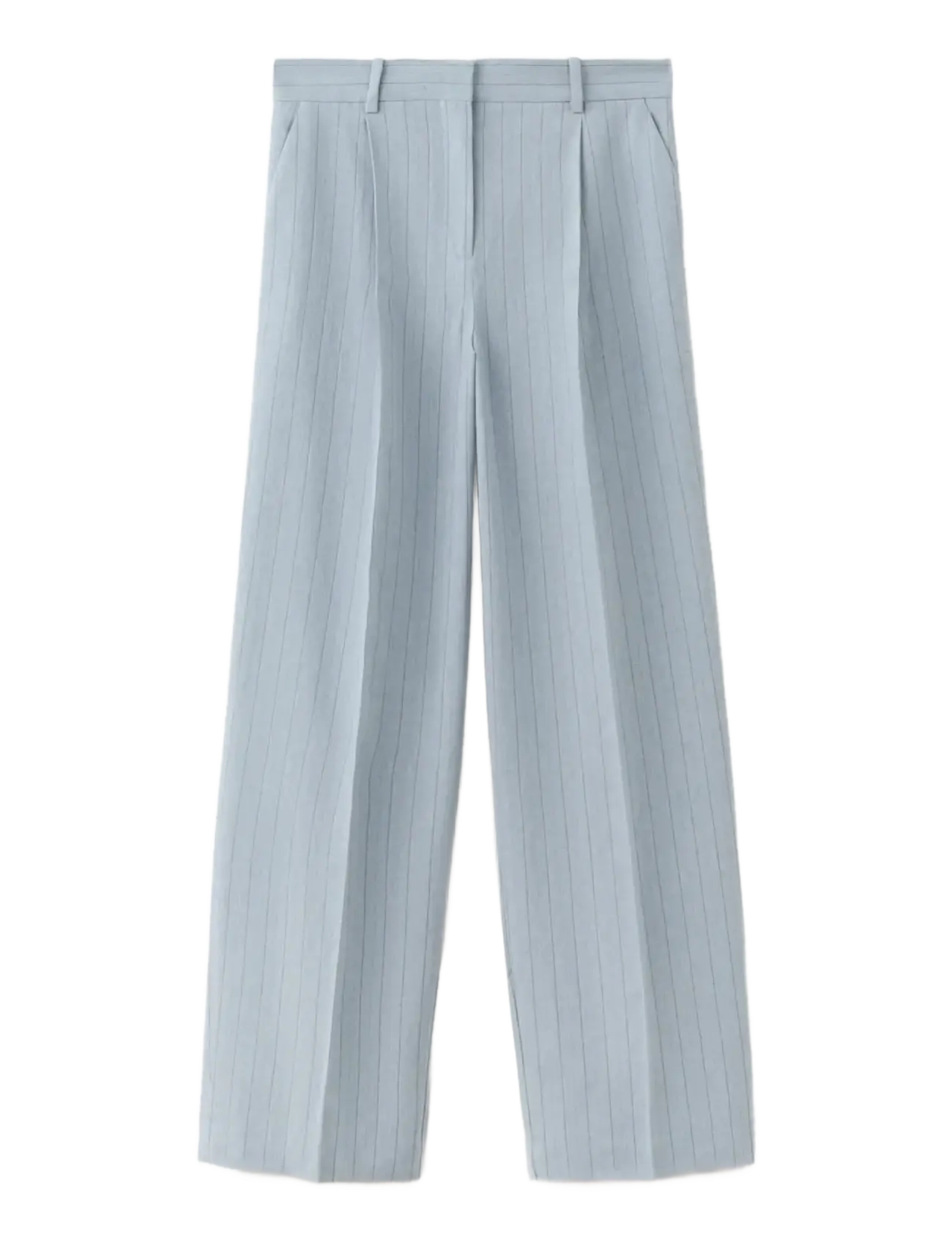 MANGO Pinstripe Anzug Hosen Blau - 34 - Damen