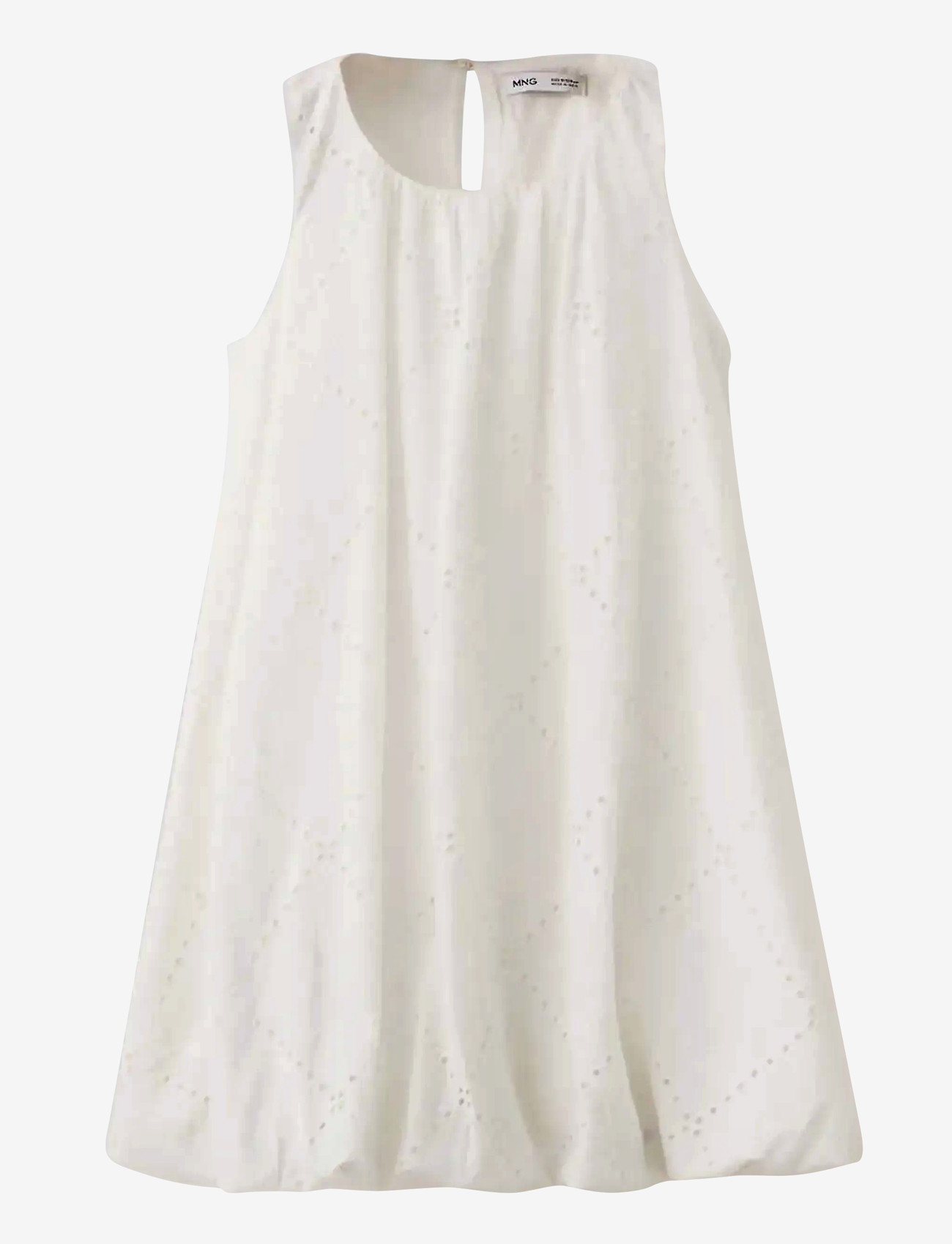 Mango - Short balloon dress - Ærmeløse hverdagskjoler - white - 1