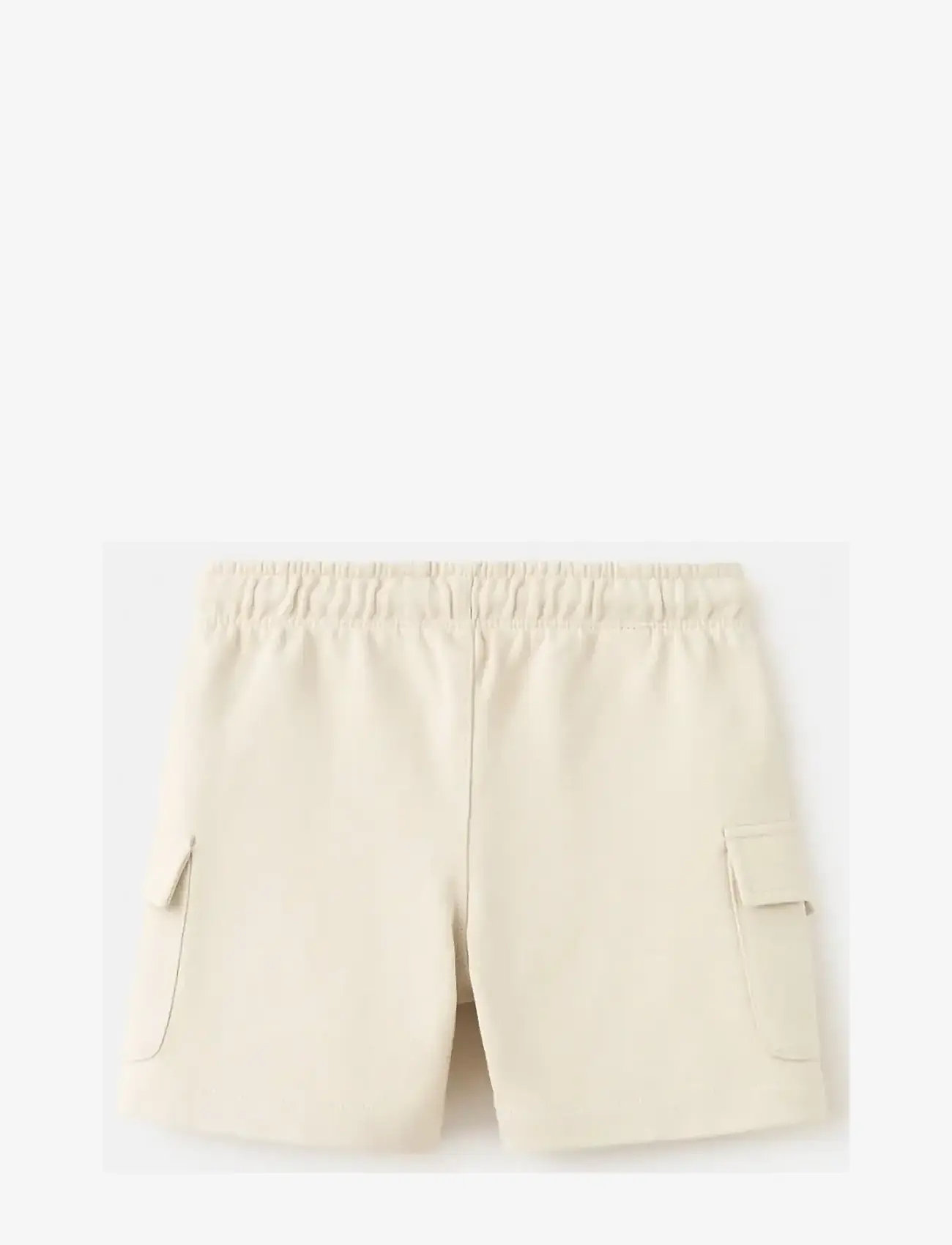 Mango - Drawstring cargo Bermuda shorts - casual shorts - light beige - 1