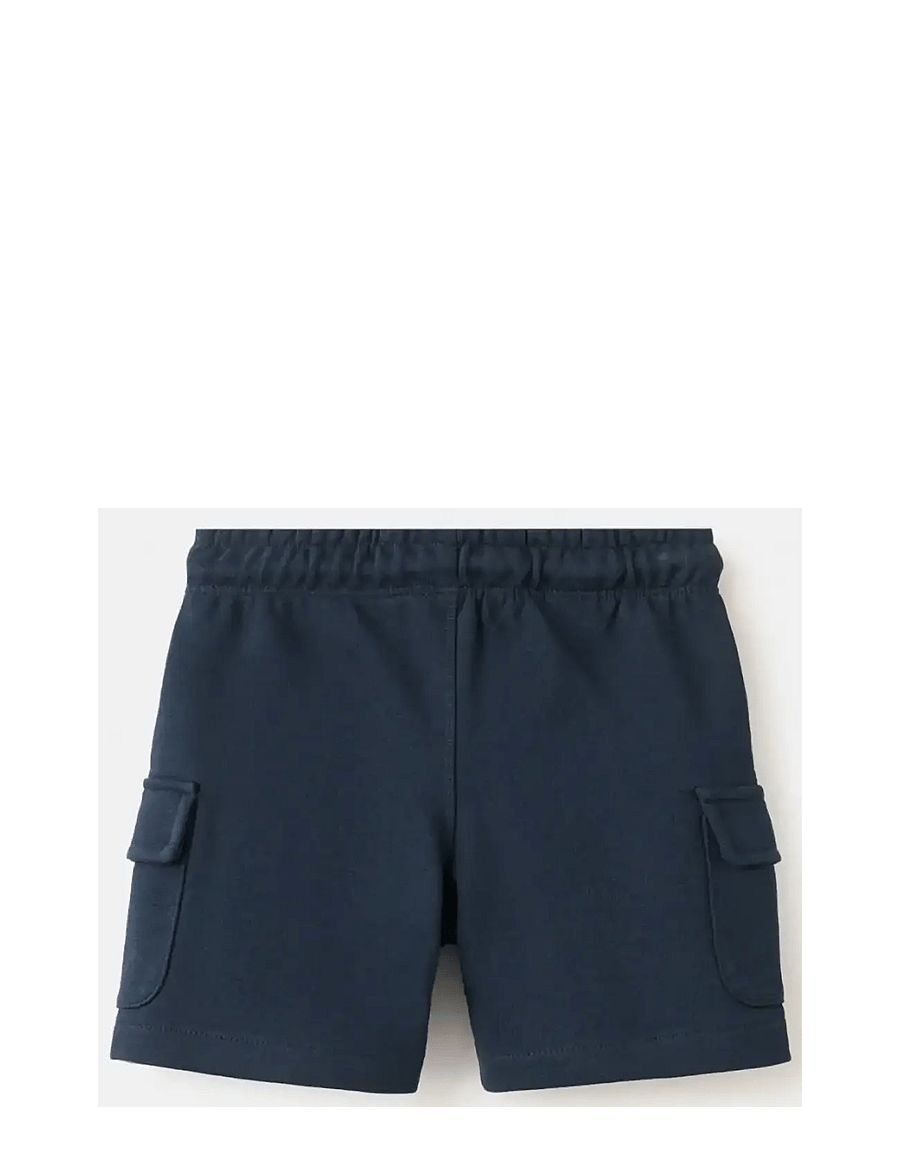 Mango - Drawstring cargo Bermuda shorts - casual shorts - navy - 1