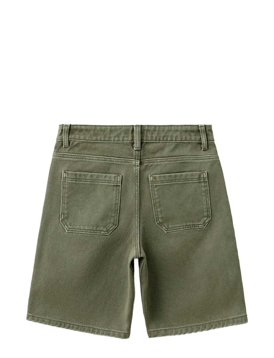 Mango - Denim Bermuda shorts - jeansshorts - beige - khaki - 2