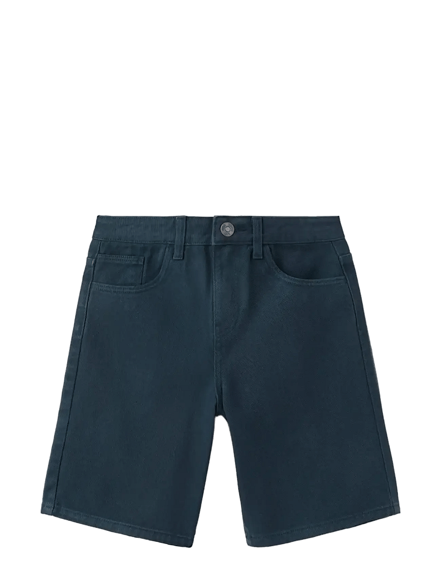 Mango - Denim Bermuda shorts - denimshorts - navy - 0