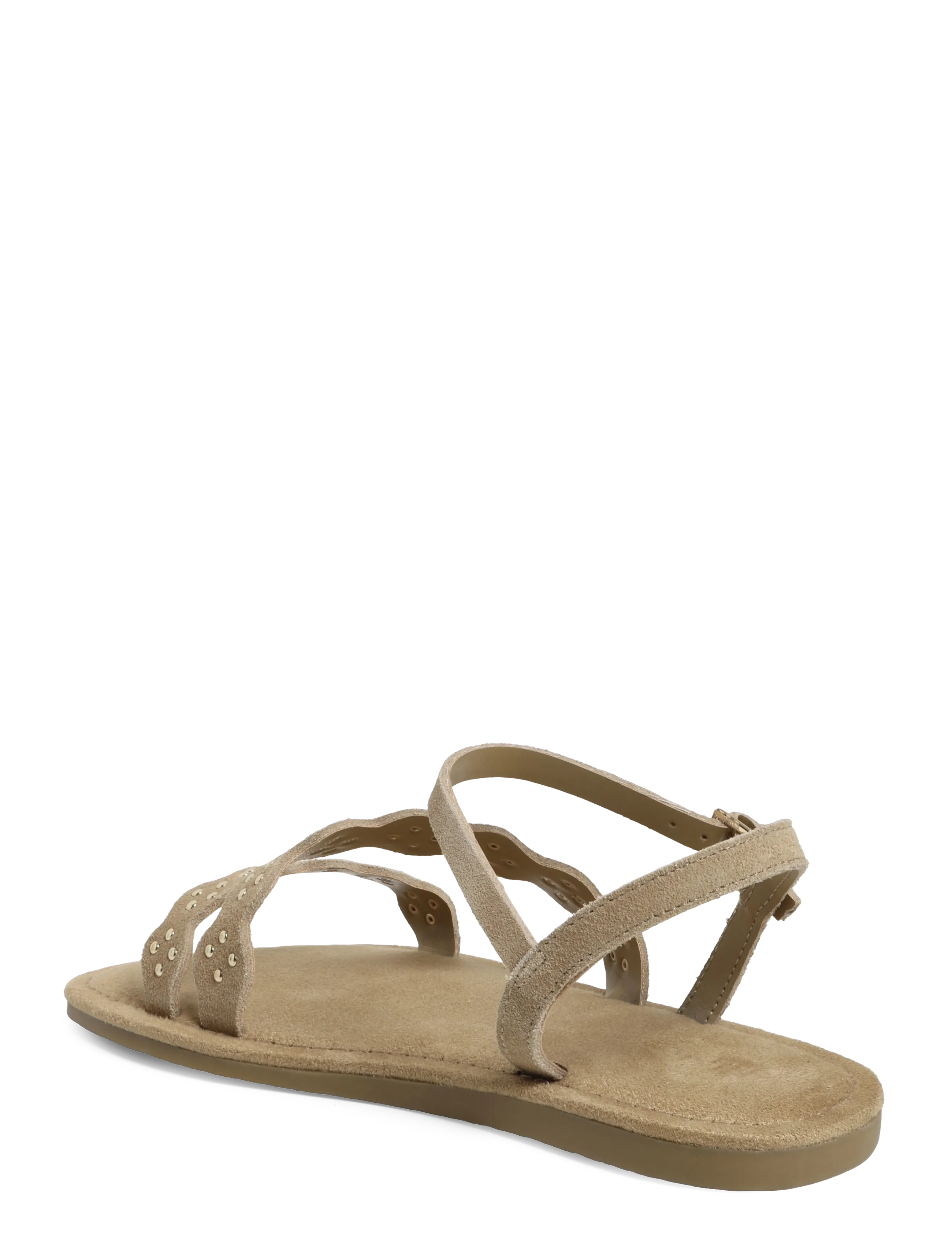 Mango - Leather sandals with straps - lt pastel brown - 1