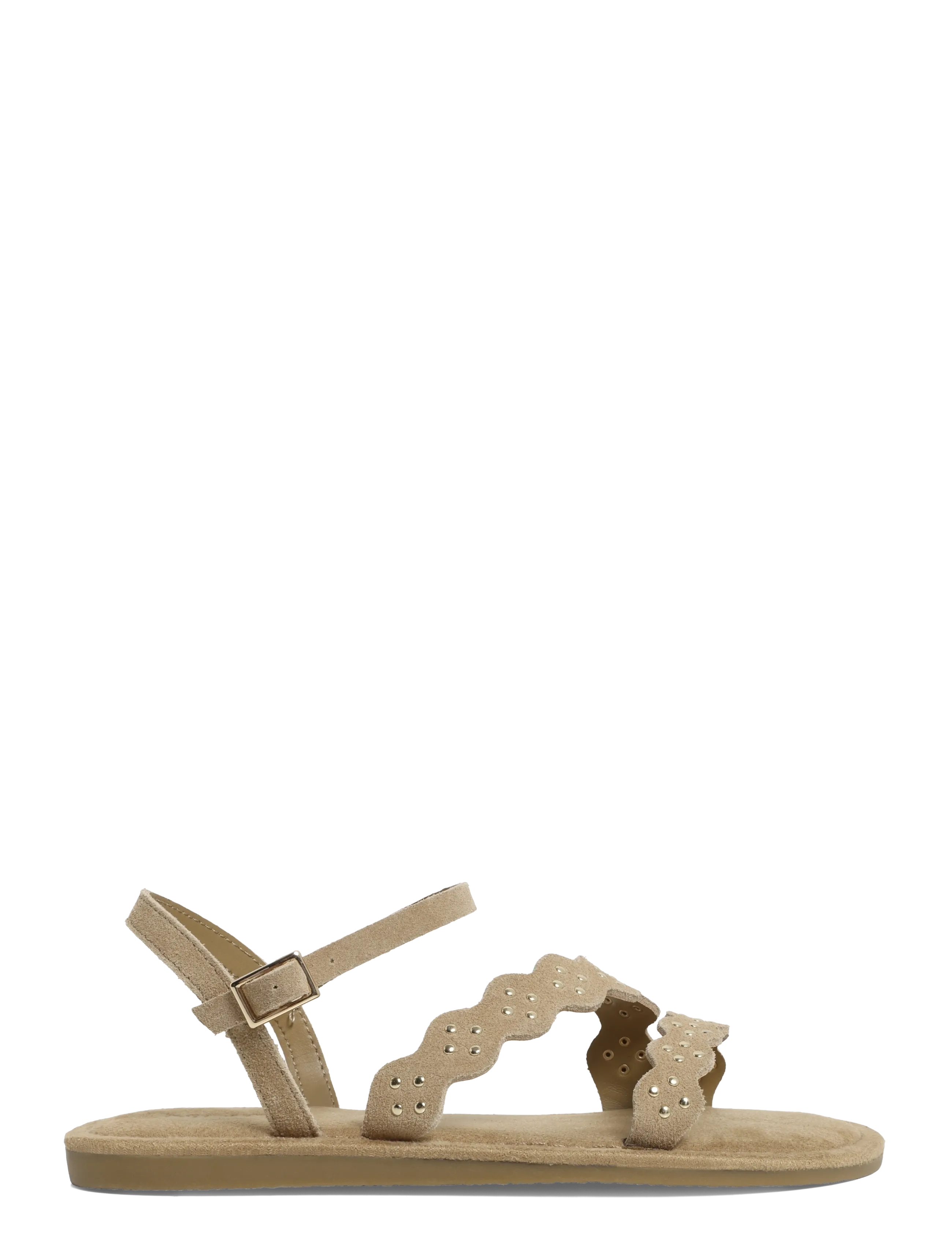 Mango - Leather sandals with straps - lt pastel brown - 2