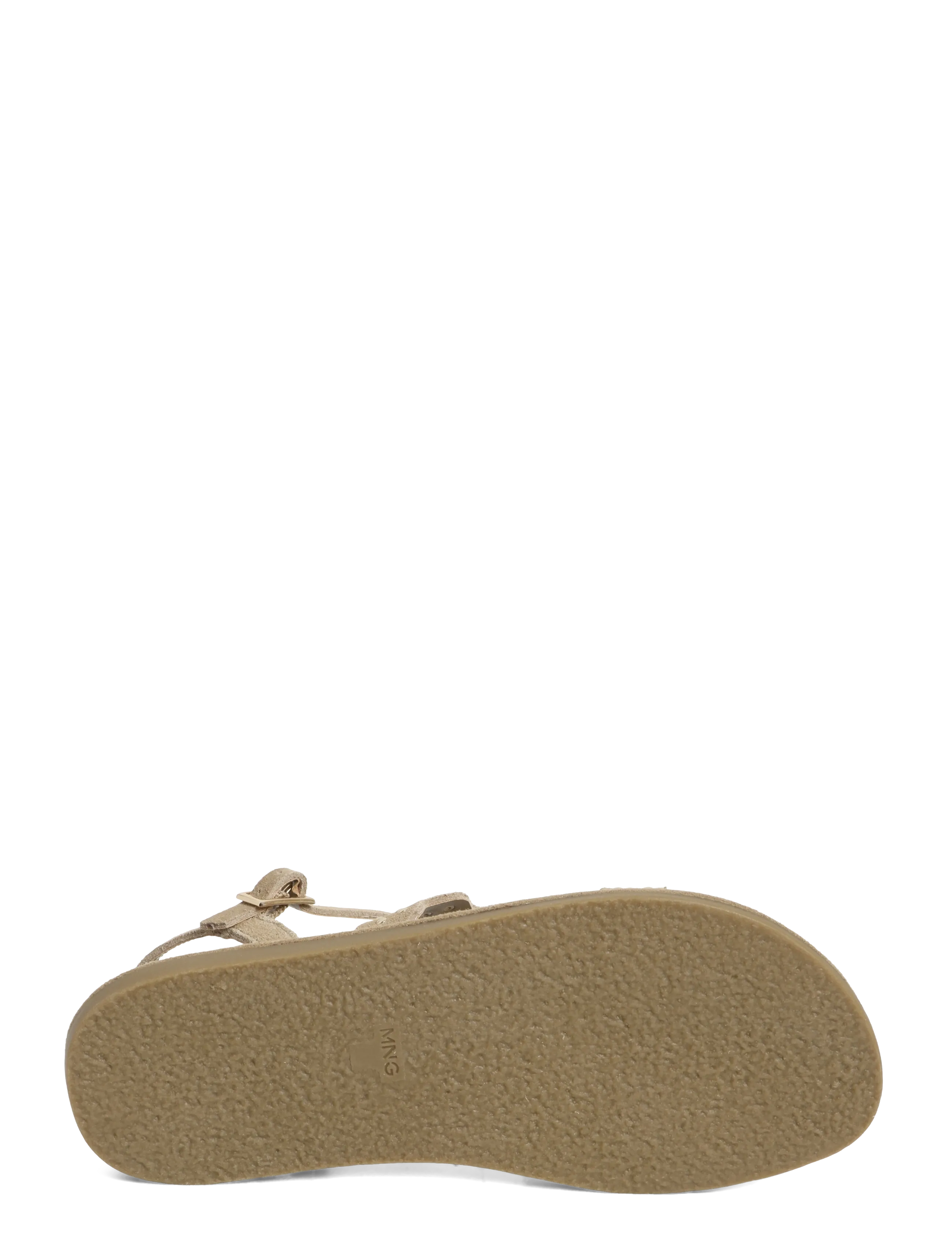 Mango - Leather sandals with straps - lt pastel brown - 4