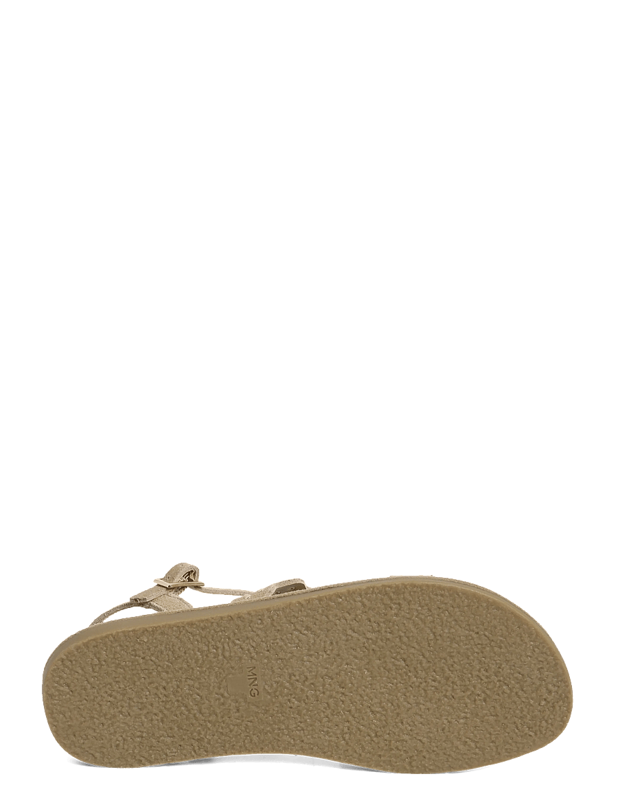 Mango - Leather sandals with straps - sandalen - lt pastel brown - 4