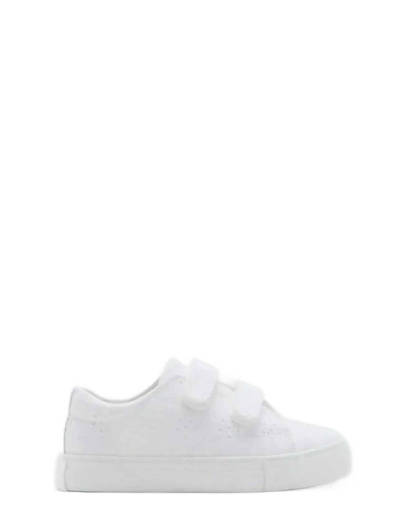 MANGO Floral-bestickt Trainers Weiß - 27 - Kinder