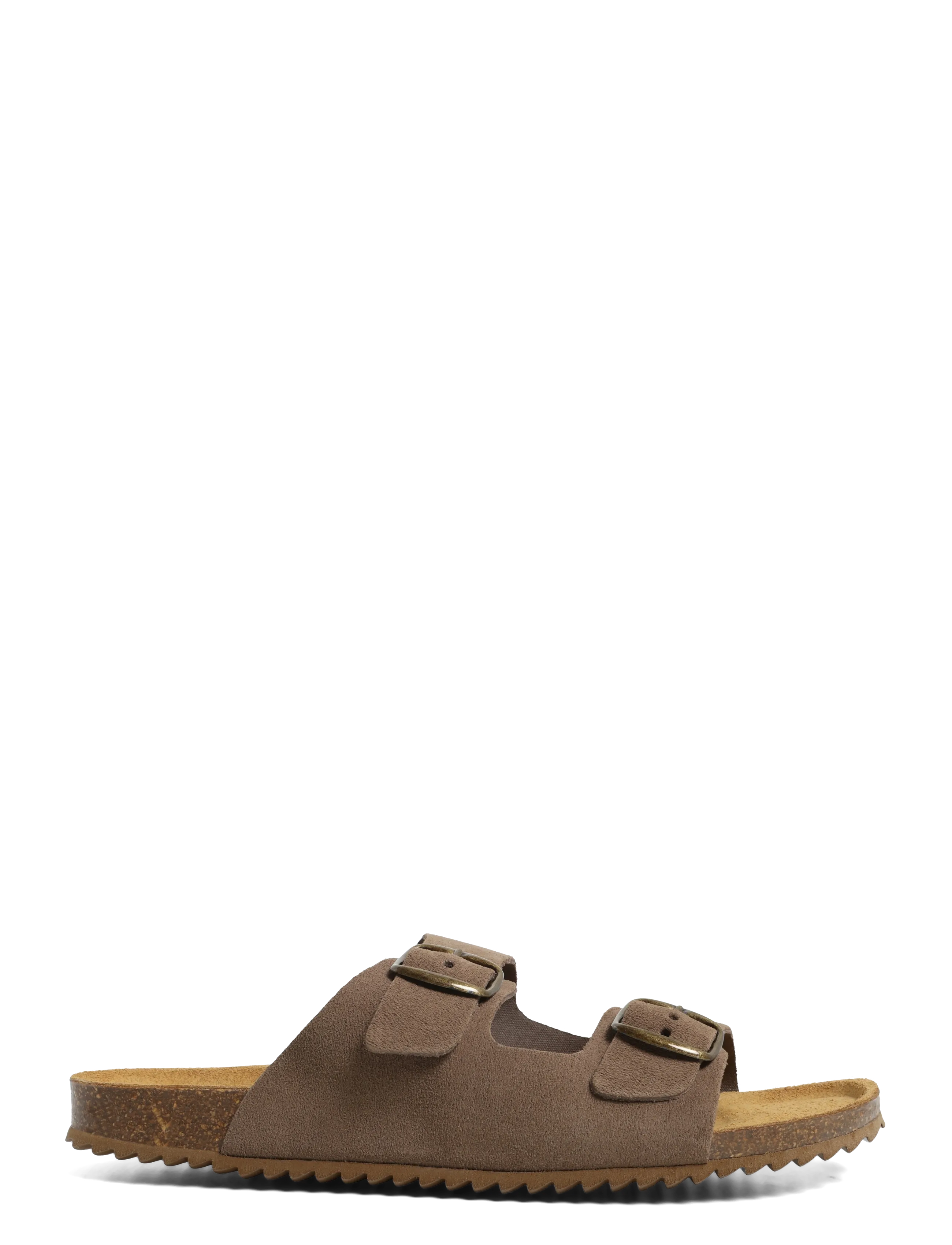 Mango - Buckle leather sandals - laveste priser - medium brown - 2