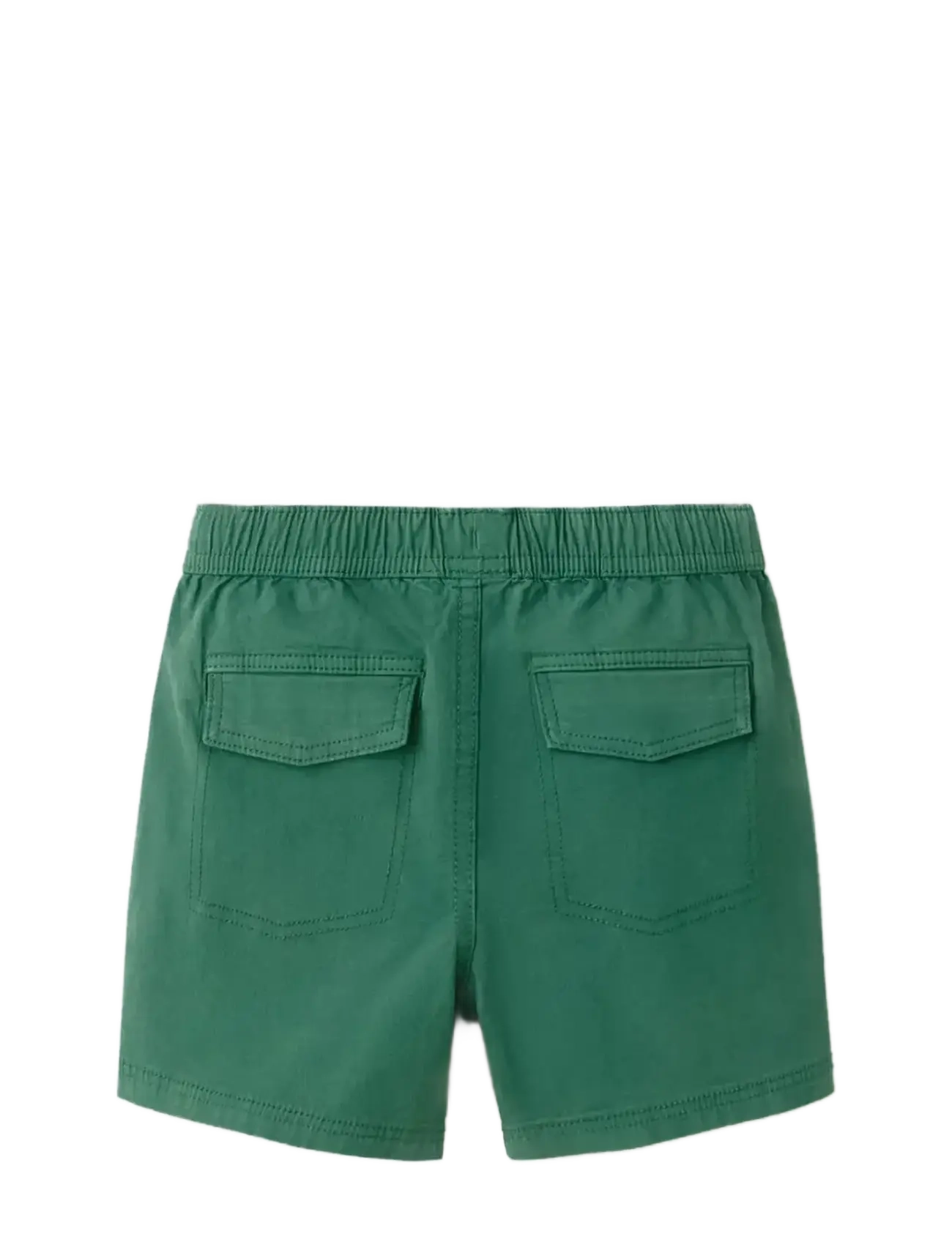 Mango - Cotton shorts with drawstring - casual shorts - green - 2