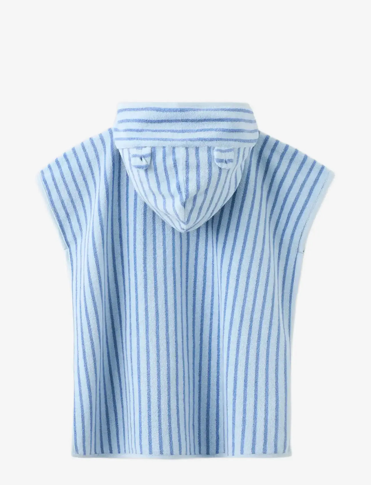 Mango - Striped poncho towel - tank top - medium blue - 1