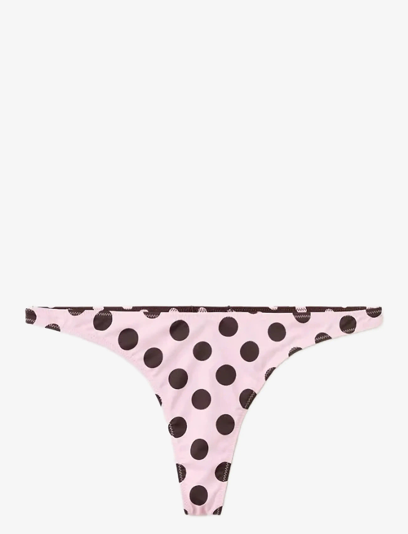Mango - Brazilian polka dot bikini knickers - brazilian bikinier - pink - 1
