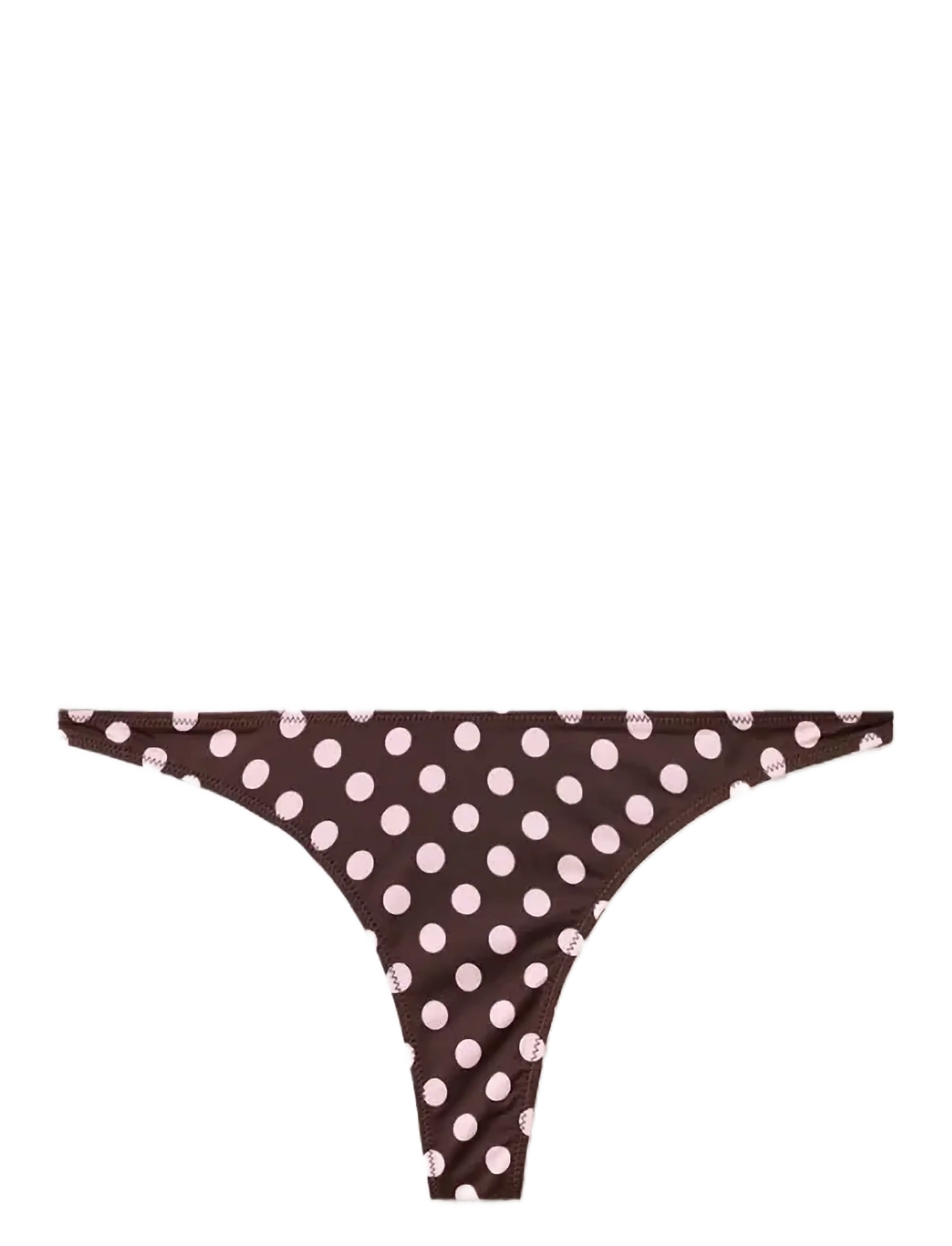 Mango - Brazilian polka dot bikini knickers - brazilian bikinis - pink - 2