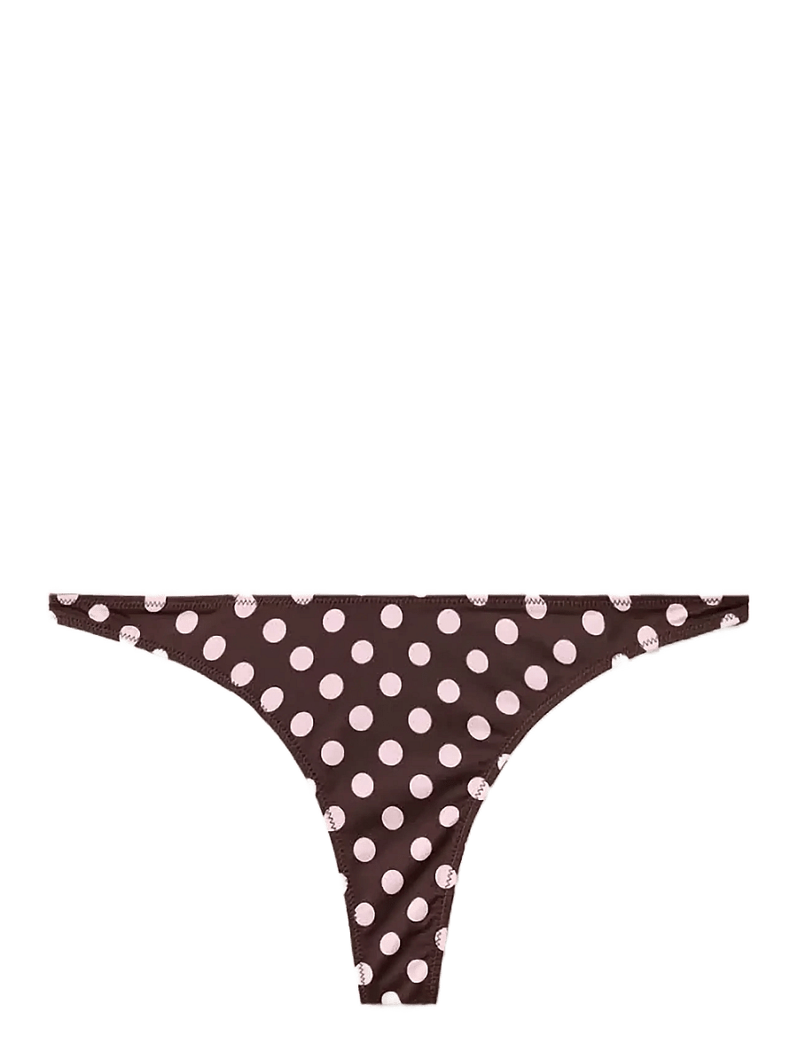Mango - Brazilian polka dot bikini knickers - brazilian bikinier - pink - 2