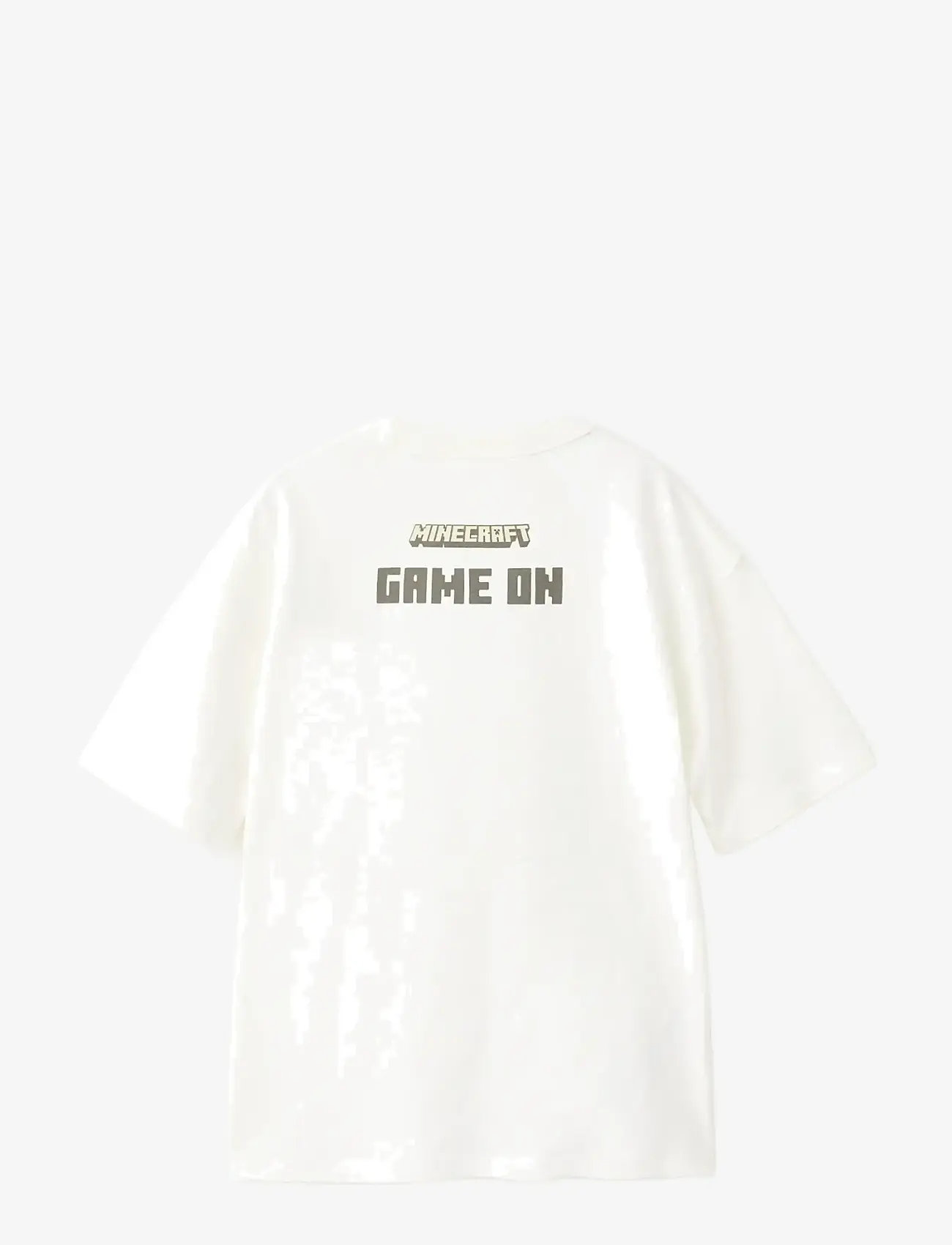 Mango - Minecraft cotton t-shirt - kortærmede t-shirts - natural white - 1