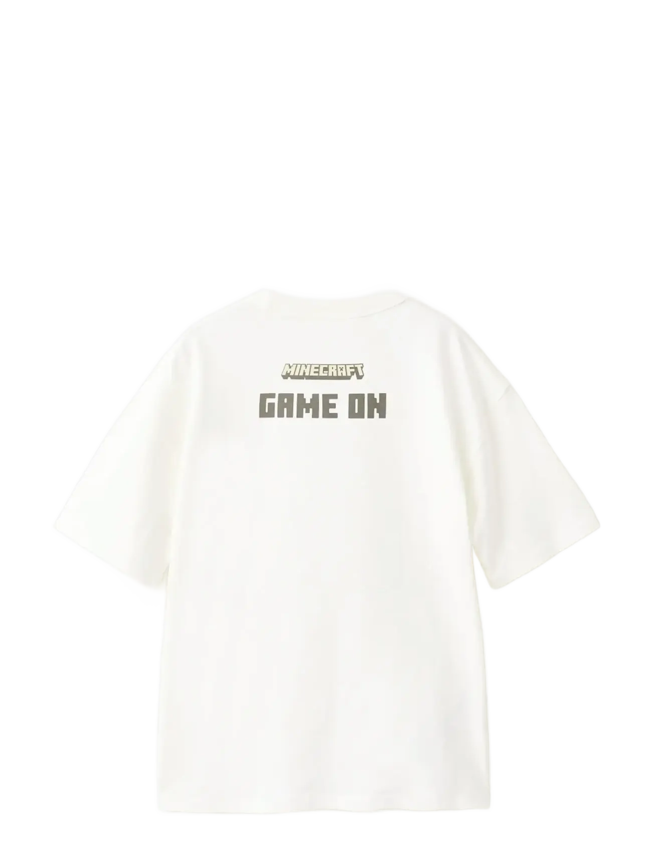 Mango - Minecraft cotton t-shirt - kortärmade t-shirts - natural white - 1