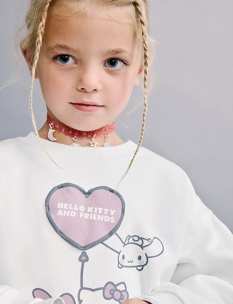 Mango - Hello Kitty sweatshirt - sweatshirts - natural white - 0