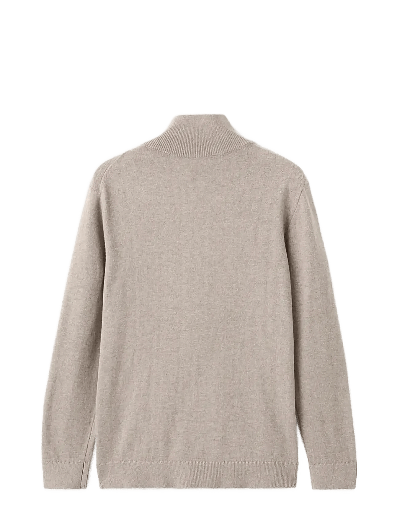 Mango - Zip neck jumper - trøjer - medium brown - 2
