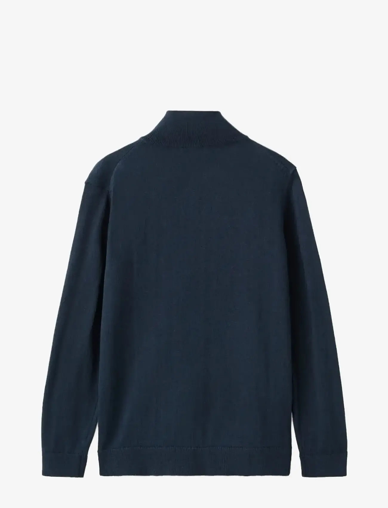 Mango - Zip neck jumper - trøjer - navy - 1