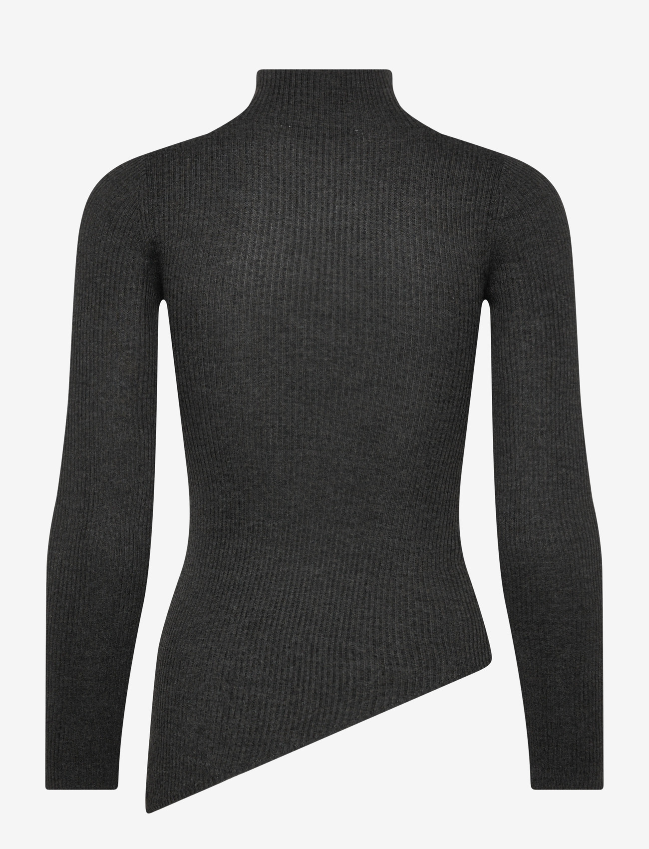 Mango - Sweater with asymmetrical turtleneck - madalaimad hinnad - charcoal - 2