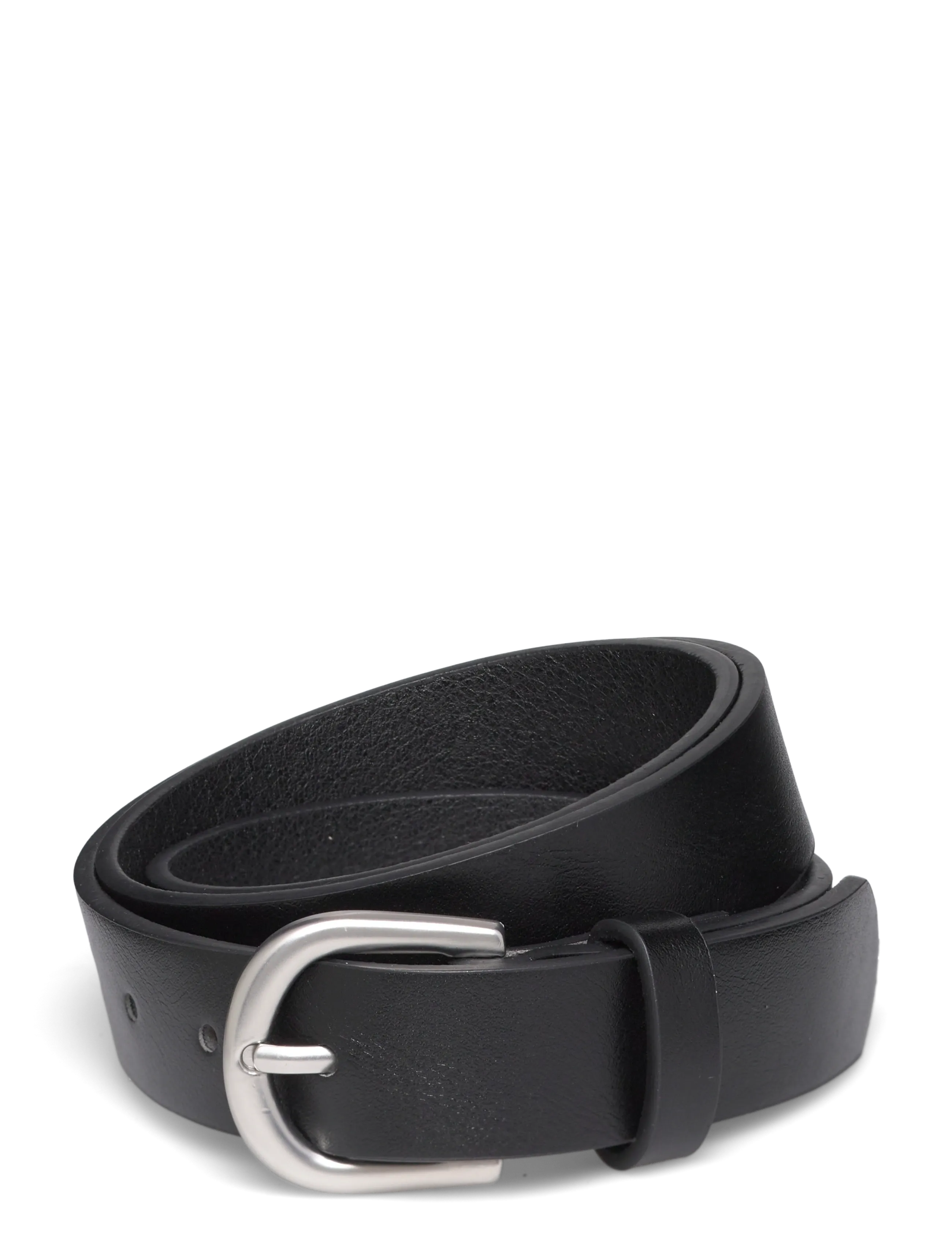 Mango Faux-leather belt - Accessoires - BLACK / black